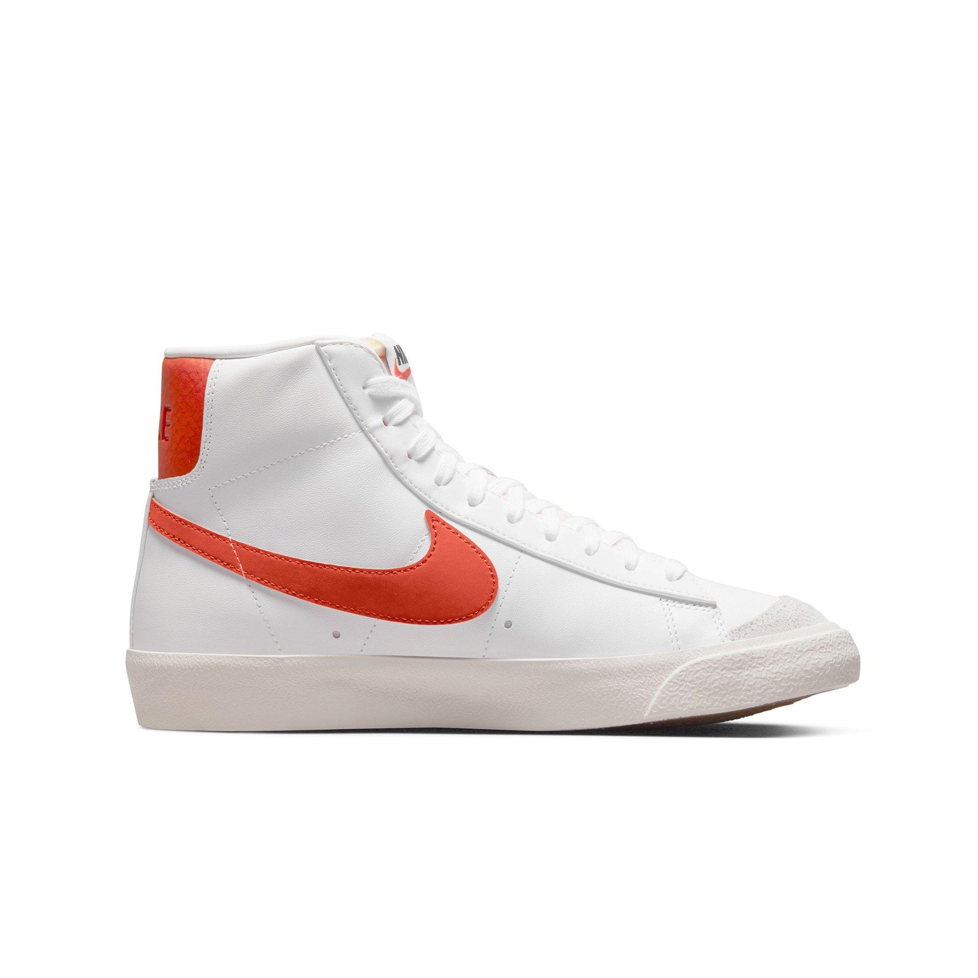 Nike Blazer Mid '77 Vintage Sneakers in Light Pink and Orange