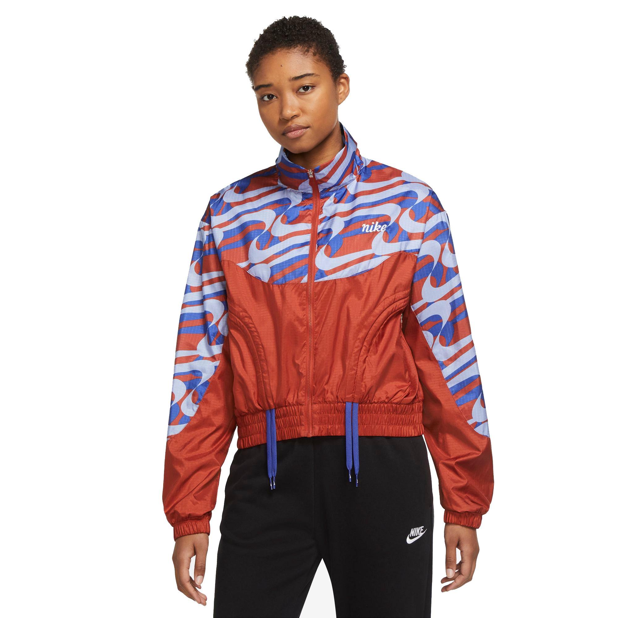 nike clash hood jacket womens