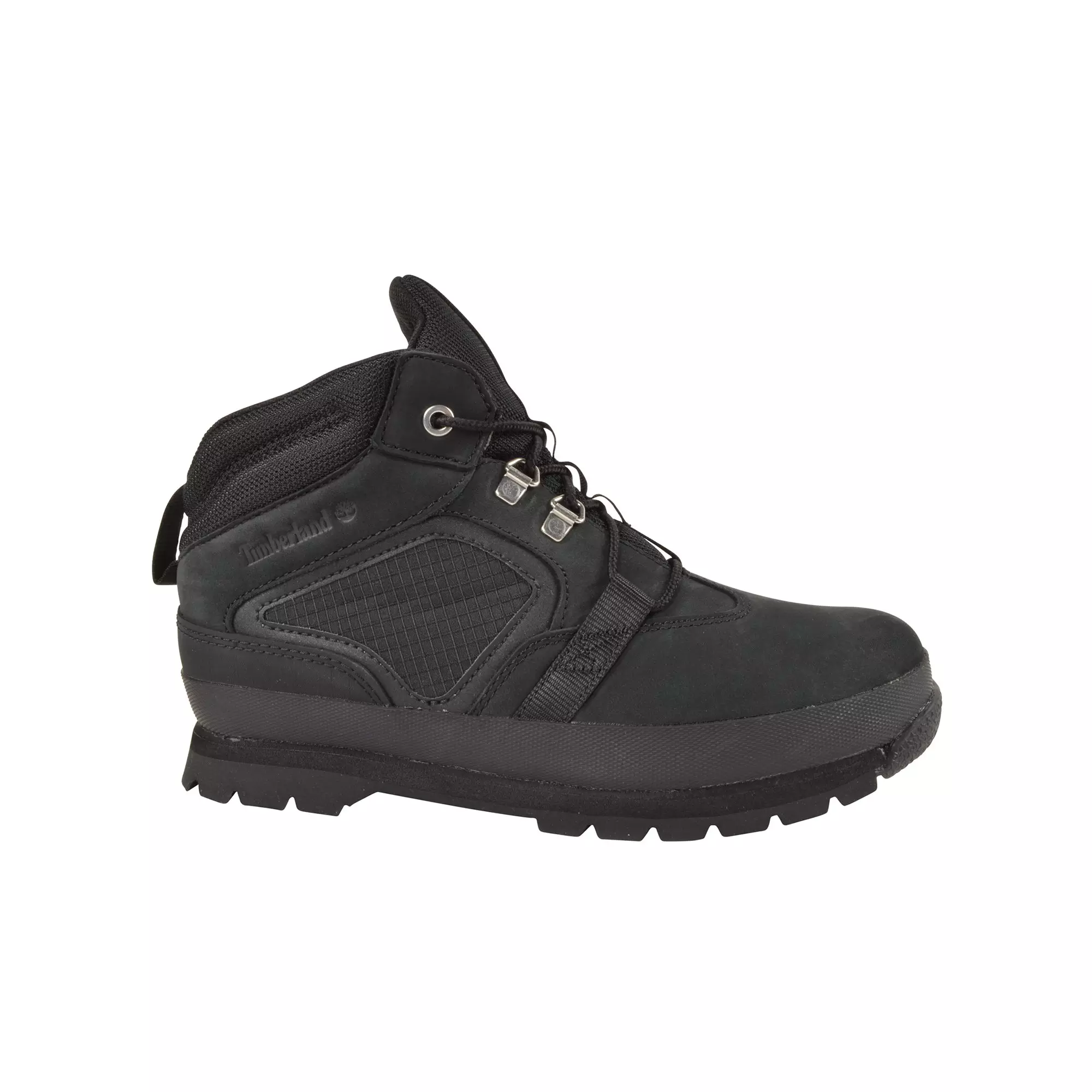 Timberland Euro Hiker Reimagined "Black" Grade School Boys' Boot - BLACK
