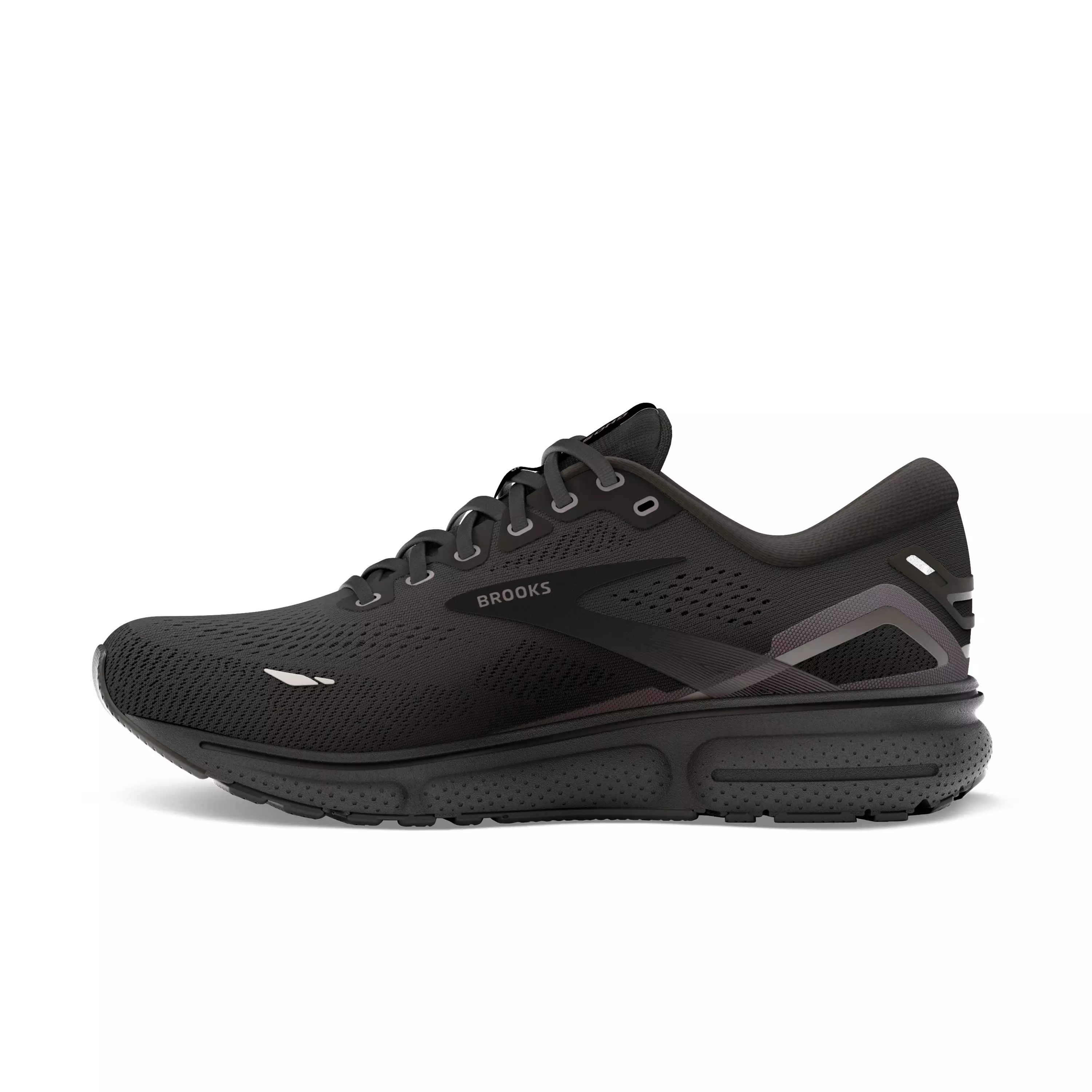 Brooks Ghost 15 "Black/Black" Men's Running Shoe - BLACK