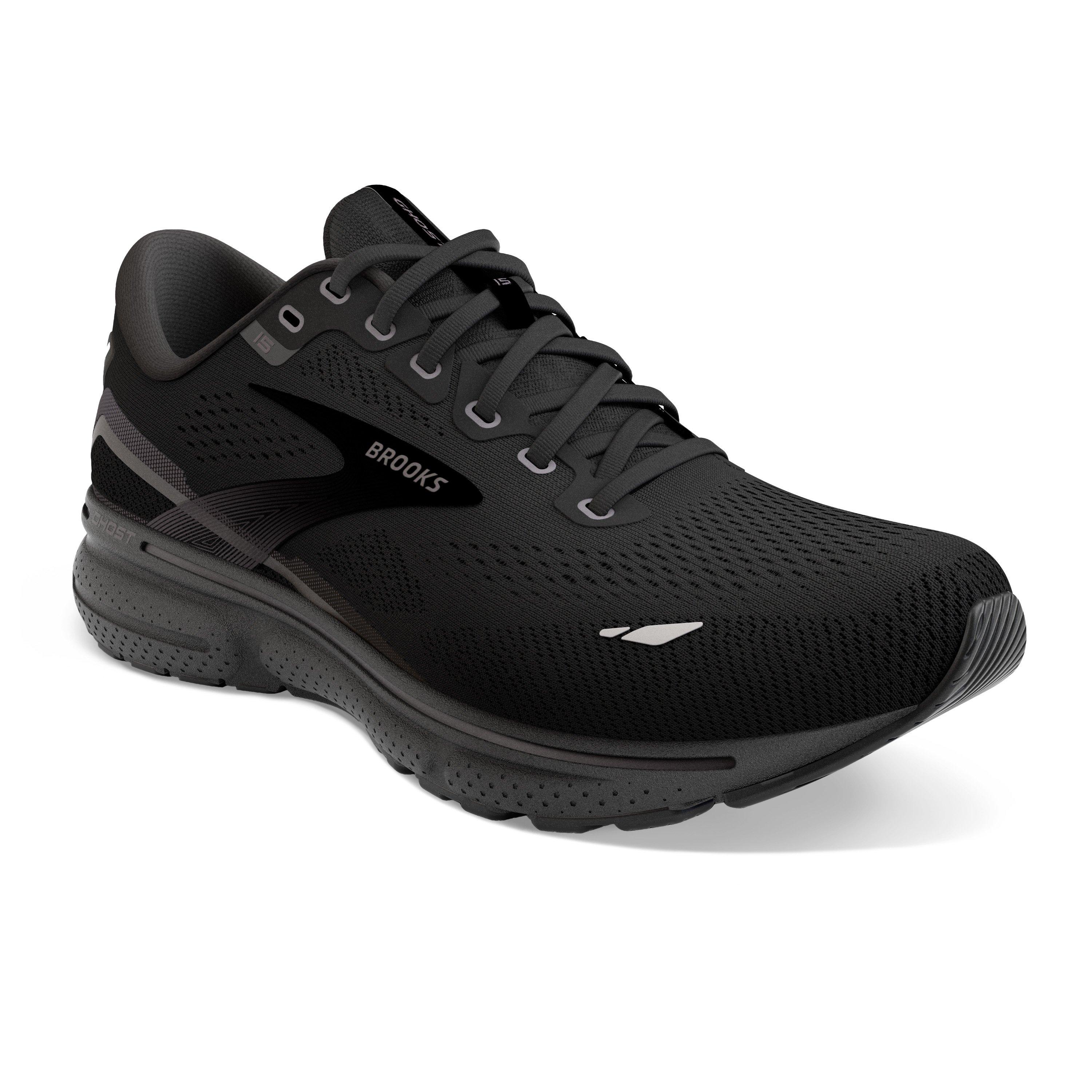 Brooks Ghost 15 "Black/Black" Men's Running Shoe - BLACK