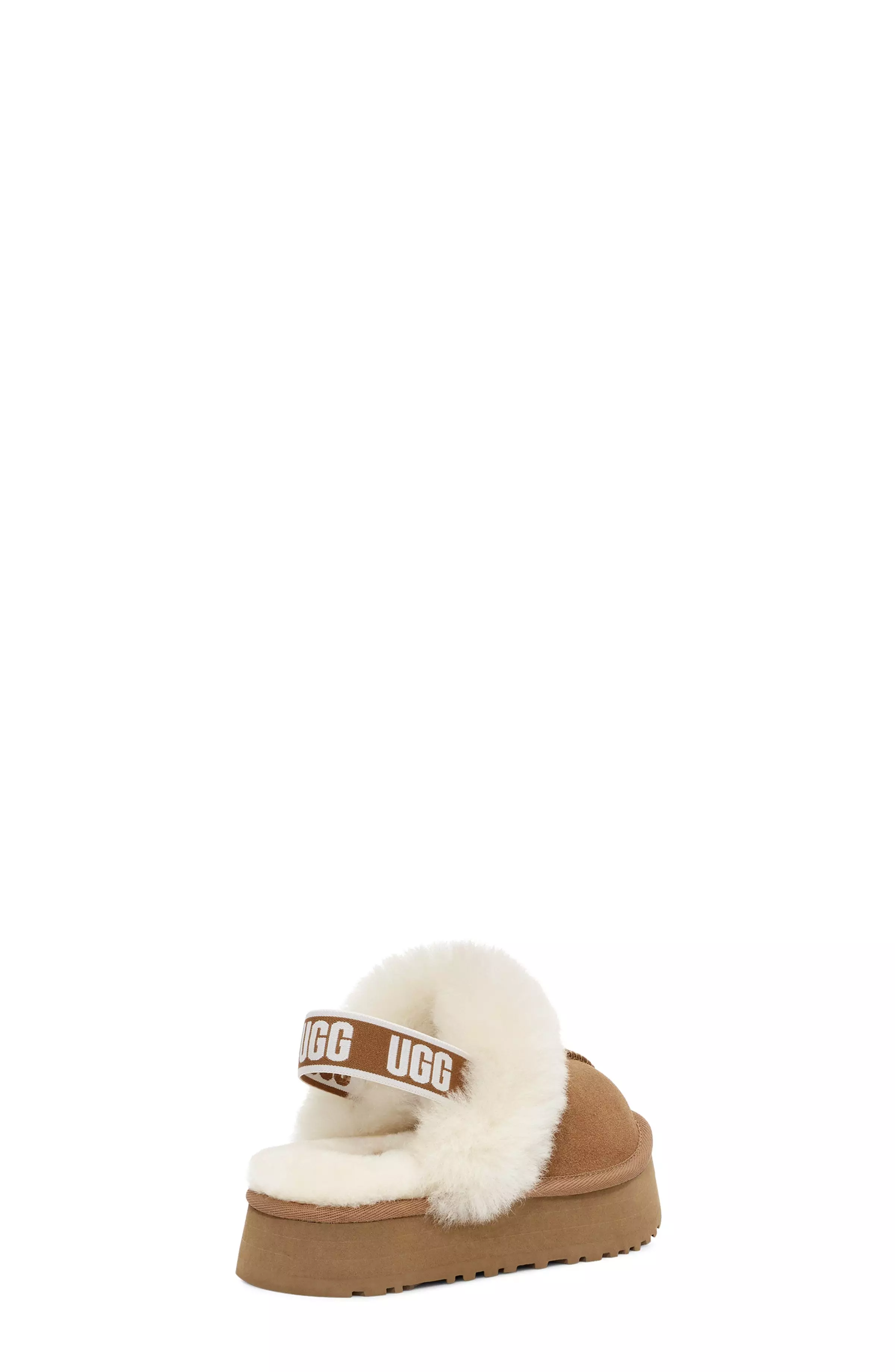 UGG Funkette "Chestnut" Grade School Girls' Slide - BROWN