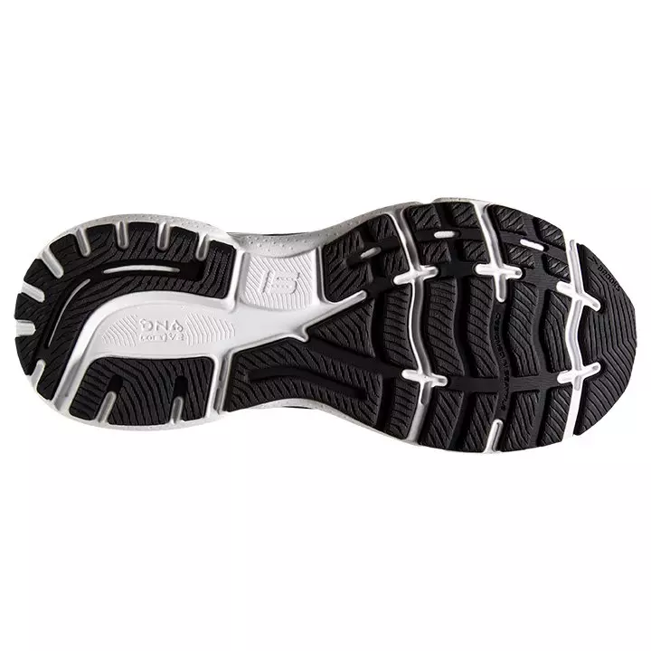 Brooks Ghost 15 "Black/White" Women's Running Shoe - BLACK/WHITE