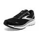 Brooks Ghost 15 "Black/White" Women's Running Shoe - BLACK/WHITE Thumbnail View 7