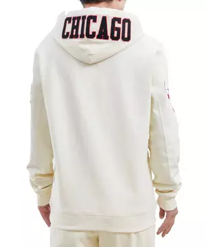 Chicago Bulls Pro Standard Women's City Scape Pullover Sweatshirt - White