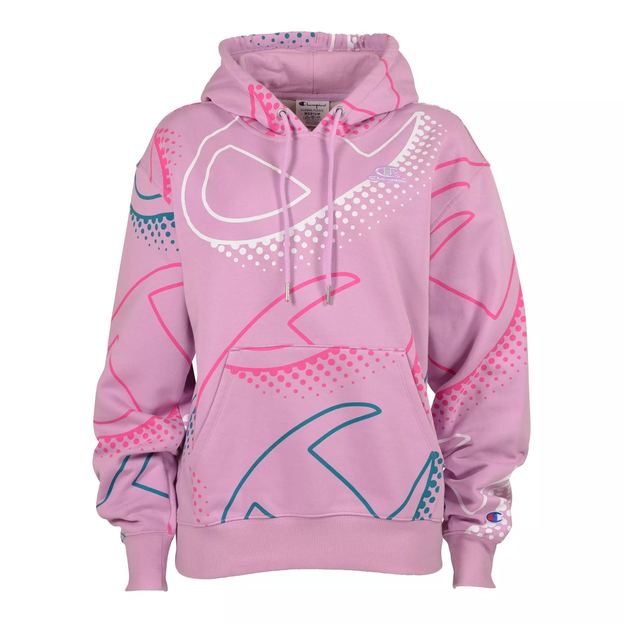 Champion HOODED HALF ZIP SWEATSHIRT Felpa Donna - Quotacs