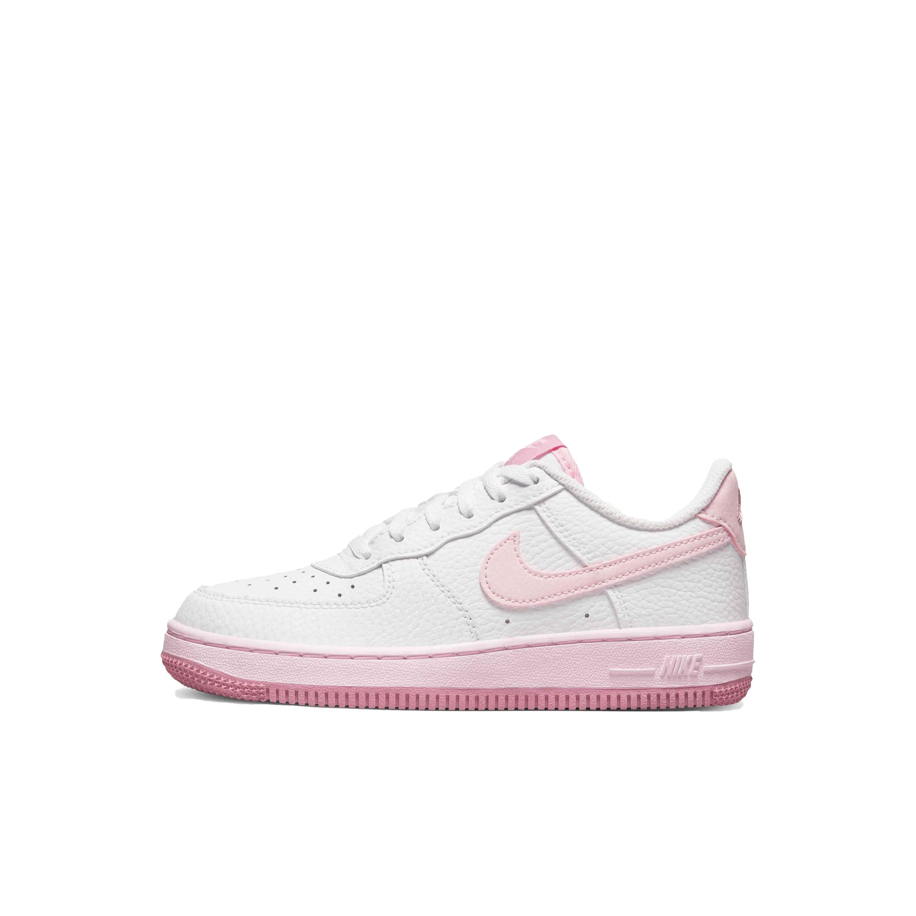 Nike Air Force 1 LV8 Prechool Lifestyle Shoes White Pink DX3728