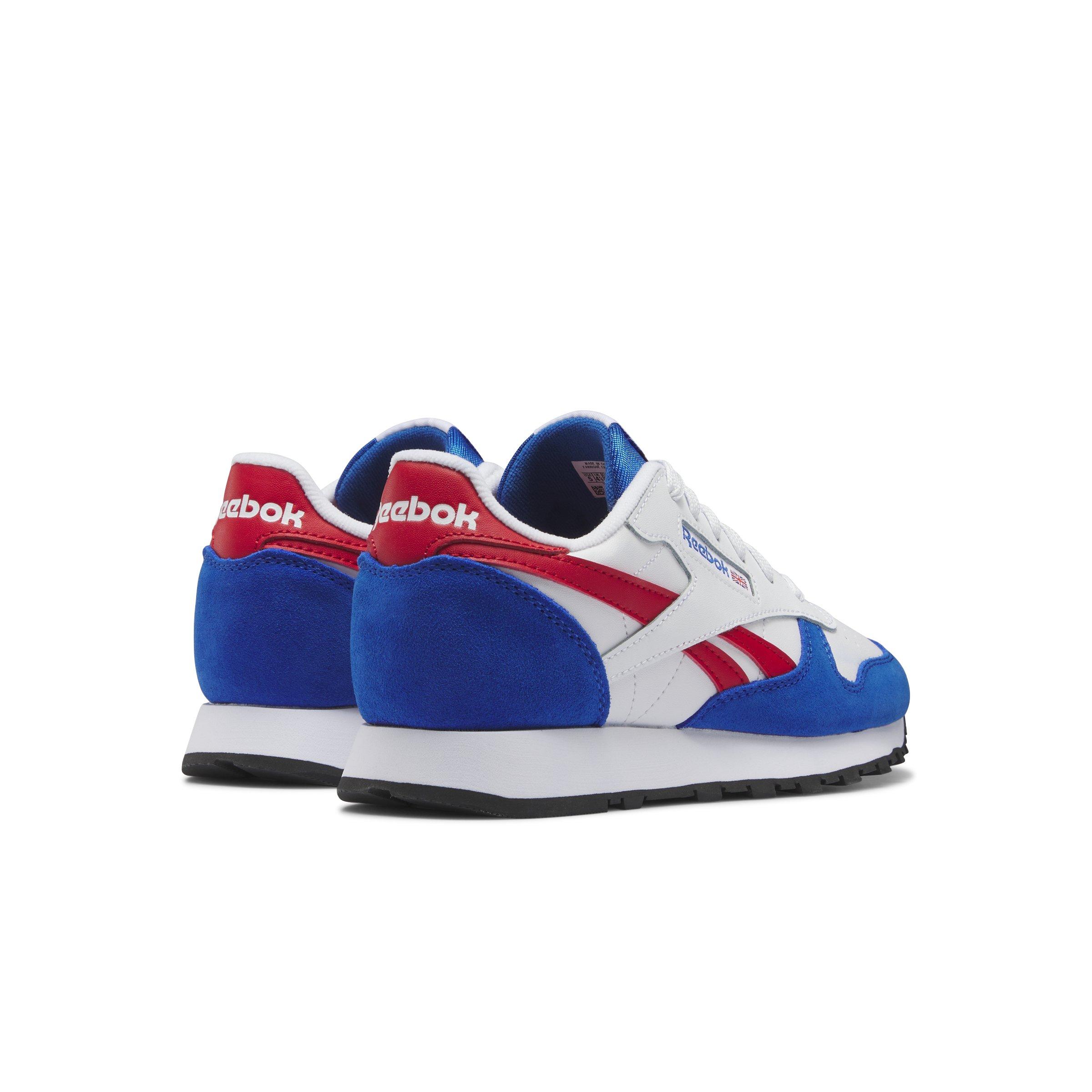 Reebok classic red white cheap and blue