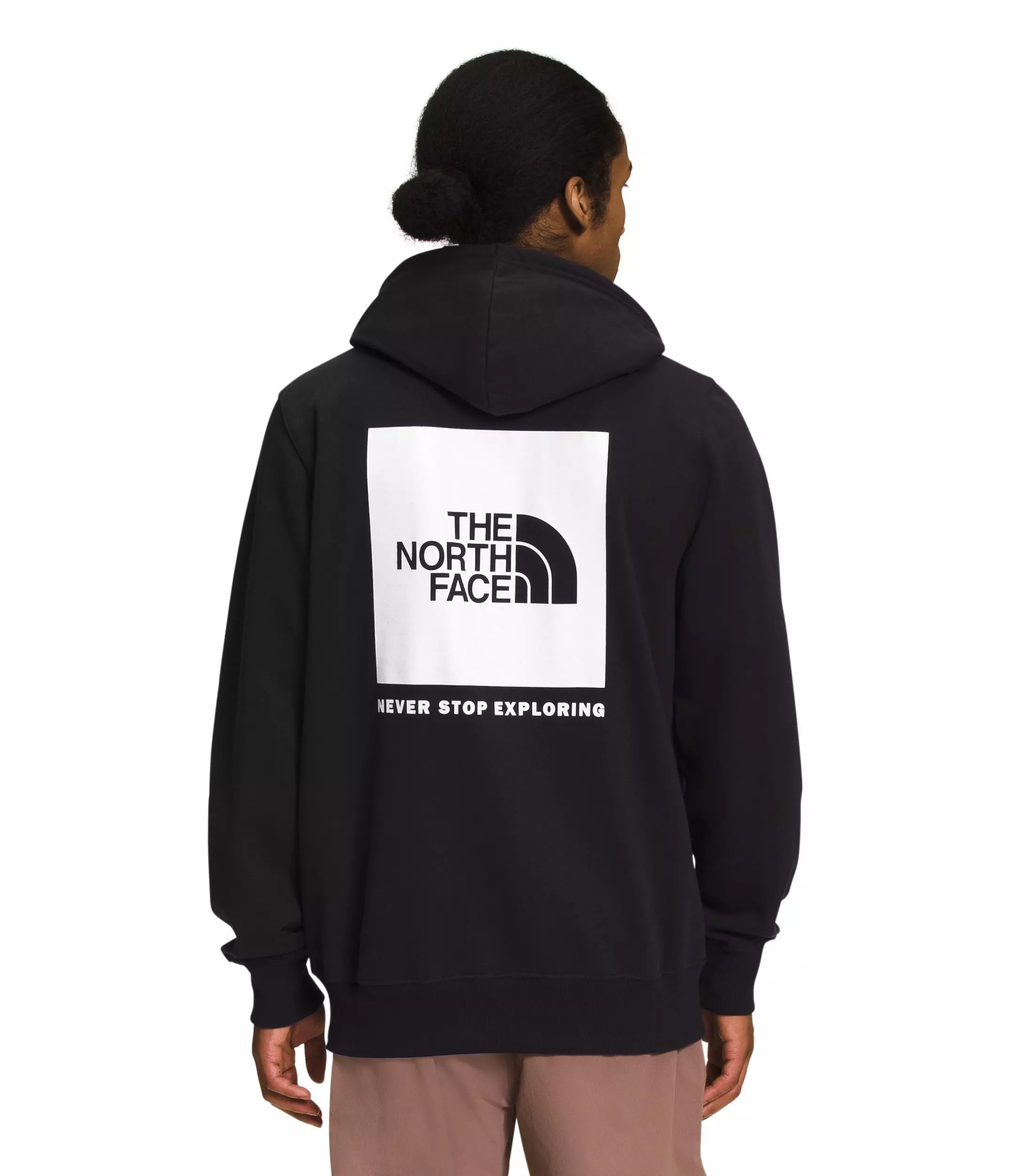The North Face Men's Box NSE Pullover Hoodie-Black - BLACK