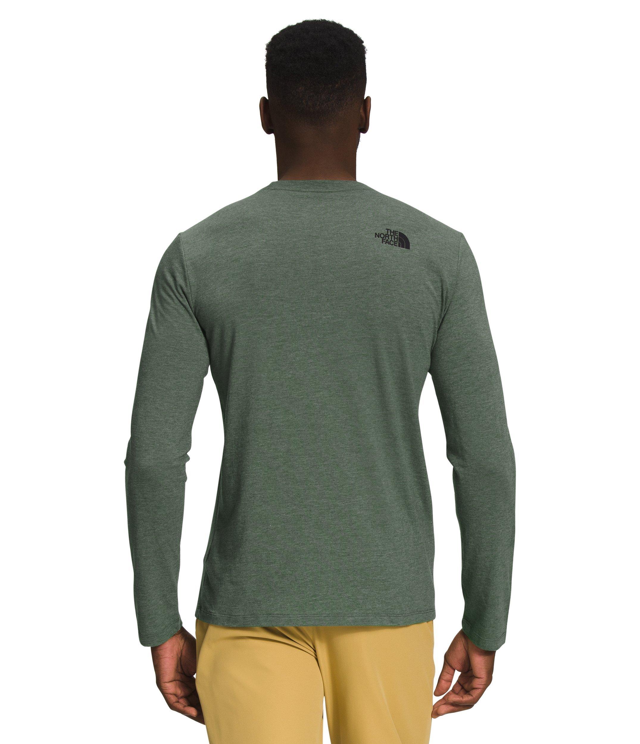 north face long sleeve top mens