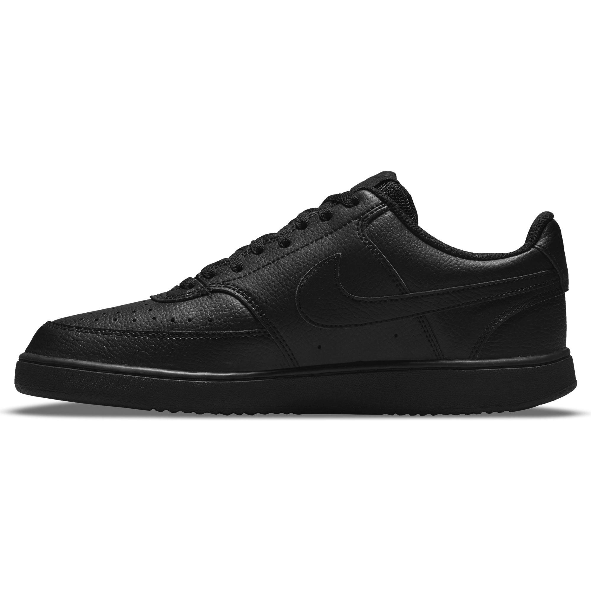 Nike Court Vision Low Next Nature "Black" Men's Shoe - BLACK Thumbnail View 6