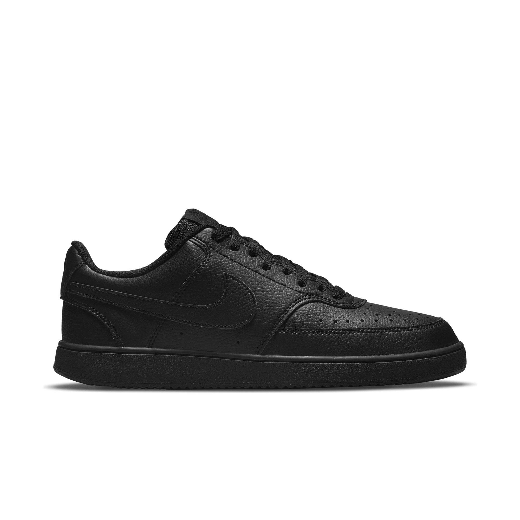 Nike Court Vision Low Next Nature "Black" Men's Shoe - BLACK Thumbnail View 1