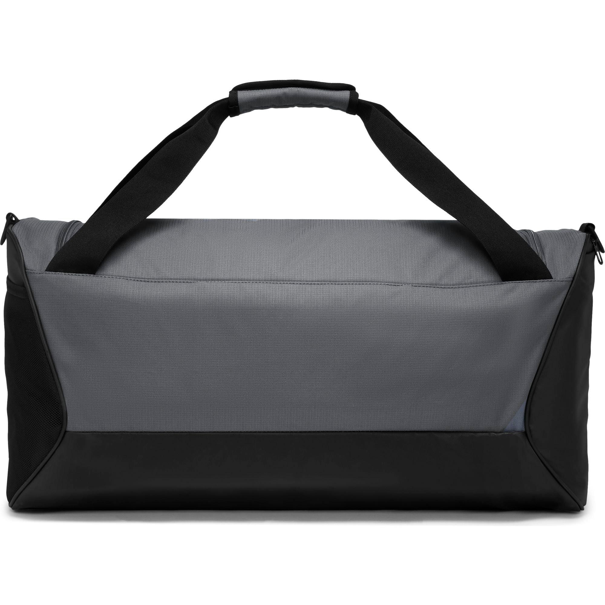 Nike Brasilla 9.5 Training Duffel Medium Grey/Black Bag