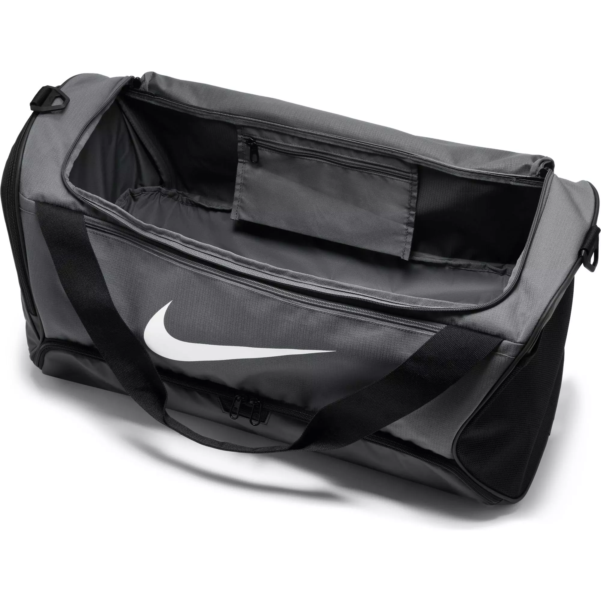 Nike Brasilla 9.5 Training Duffel Bag Medium - Grey/Black - GREY/BLACK