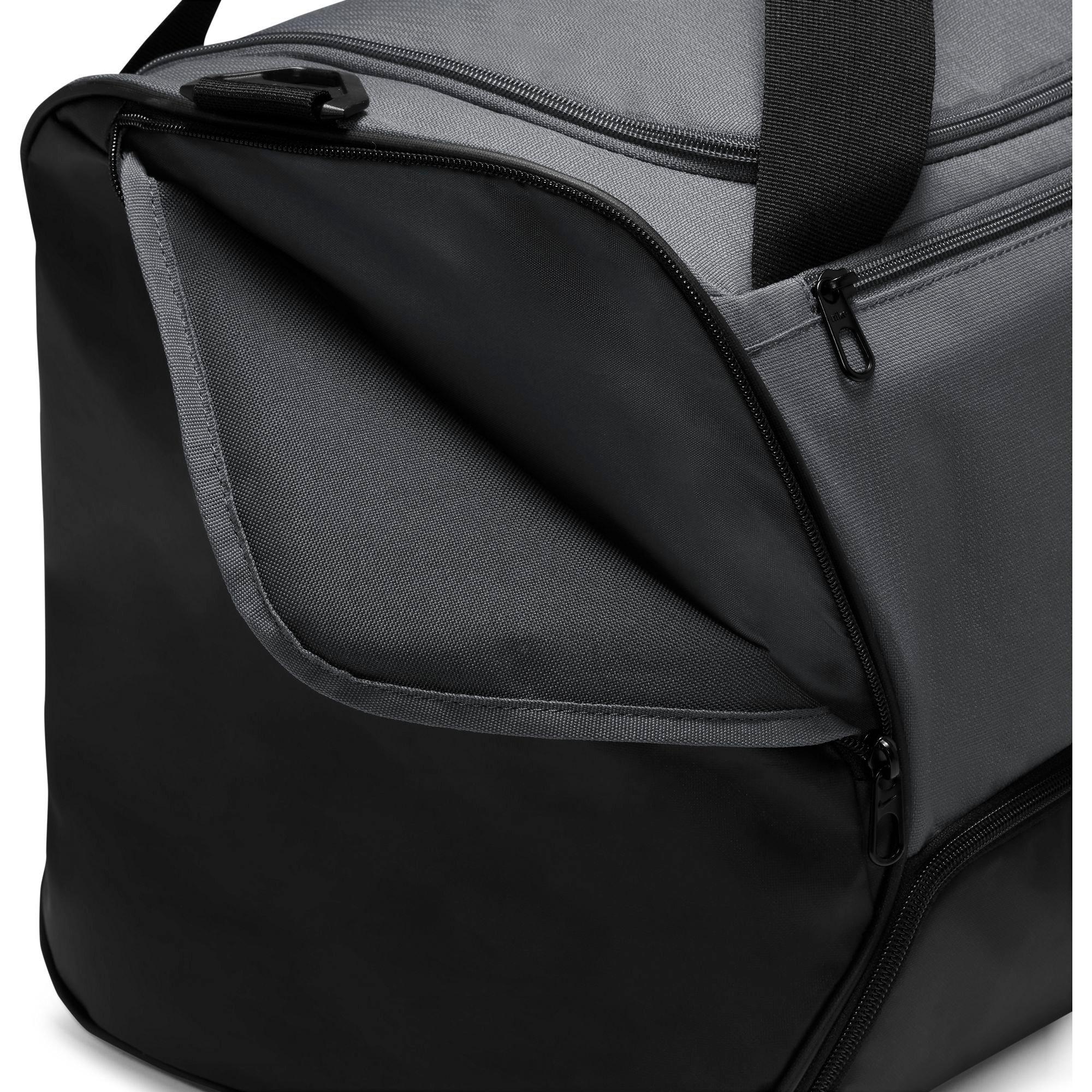 Nike Brasilla 9.5 Training Duffel Medium Grey/Black Bag