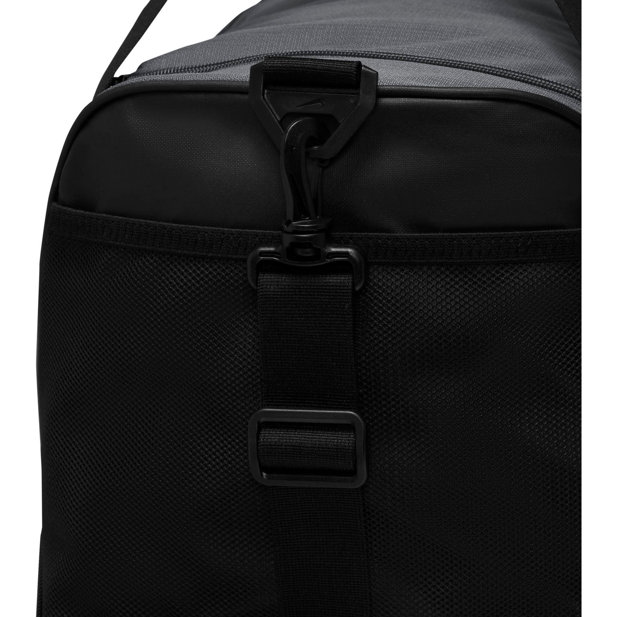 Nike Brasilla 9.5 Training Duffel Medium Grey/Black Bag