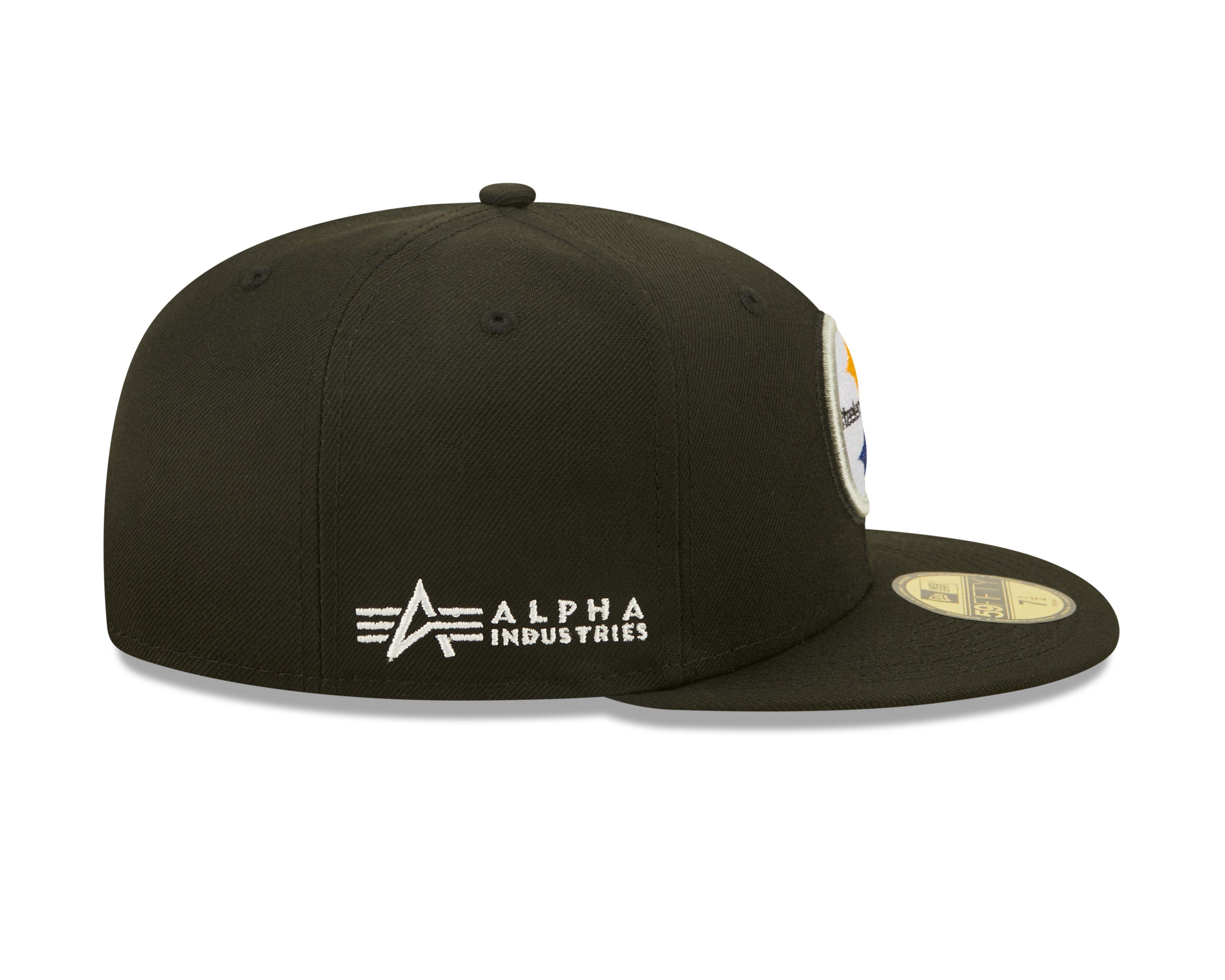 New Era Pittsburgh Steelers Alpha Industries 59Fifty Fitted Hat