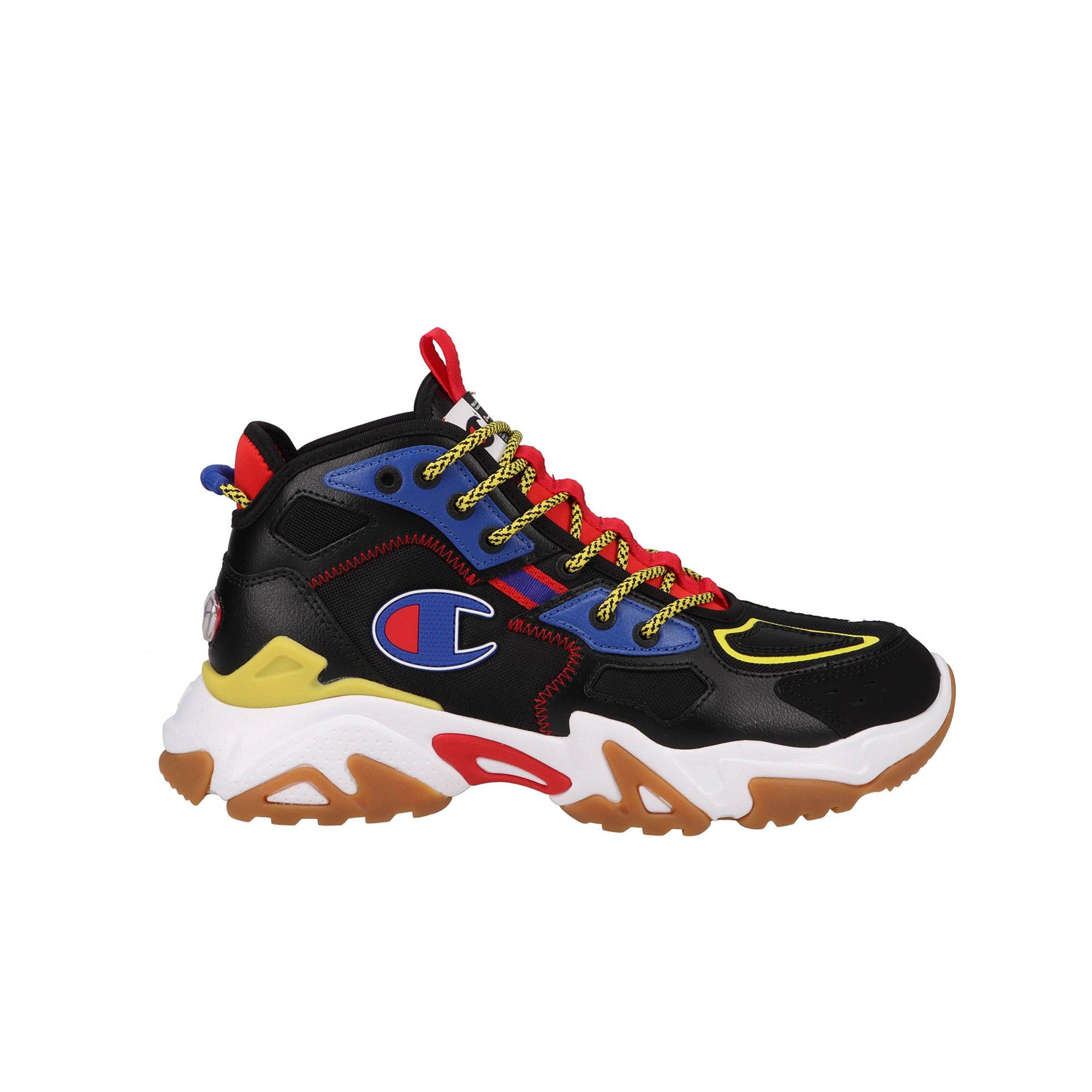 Champion Bromad Slice Black/Multi Grade School Boys' Shoe - Hibbett |  City Gear