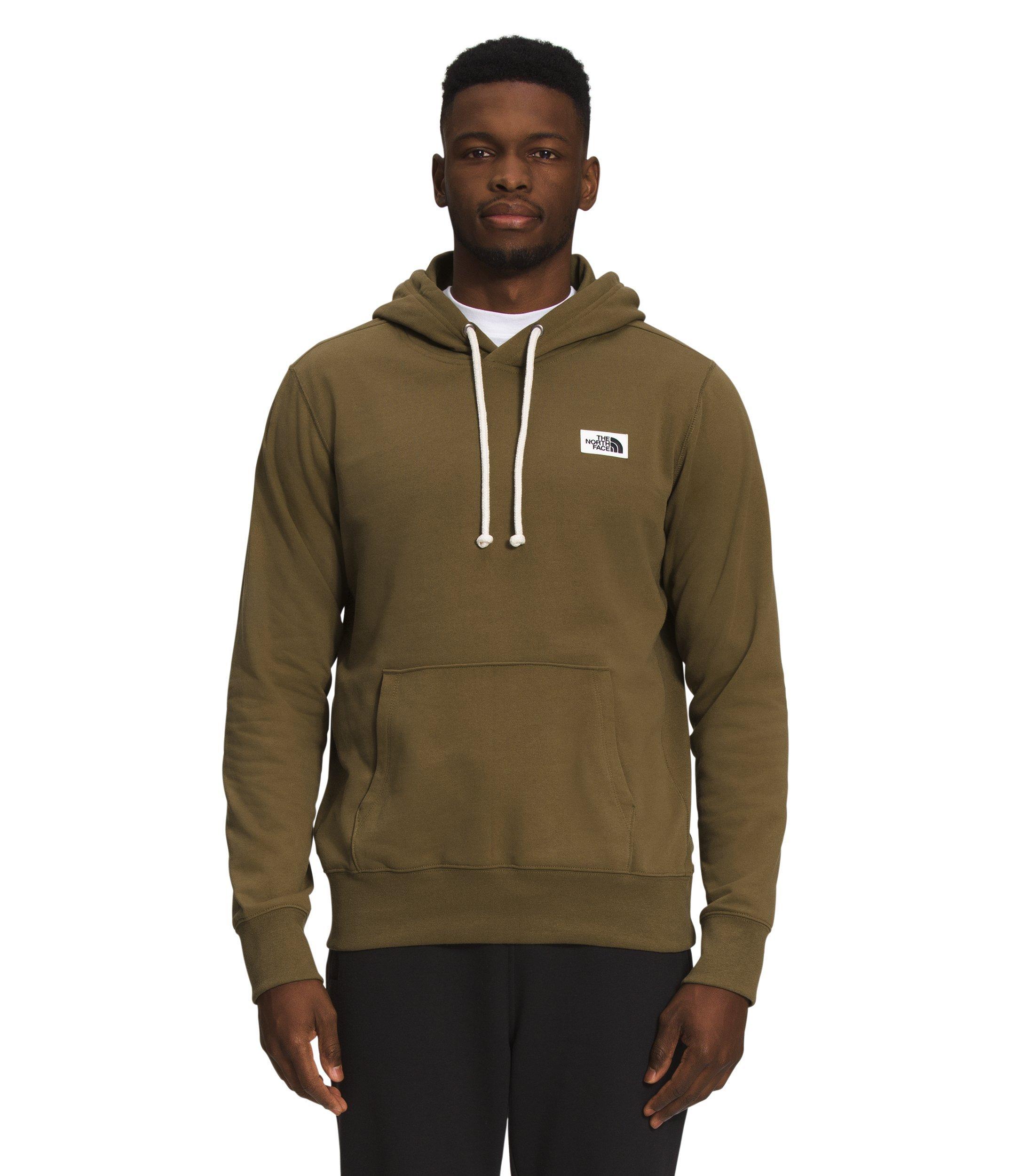 The North Face Men's Heritage Patch Pullover Hoodie-Olive - Hibbett | City  Gear