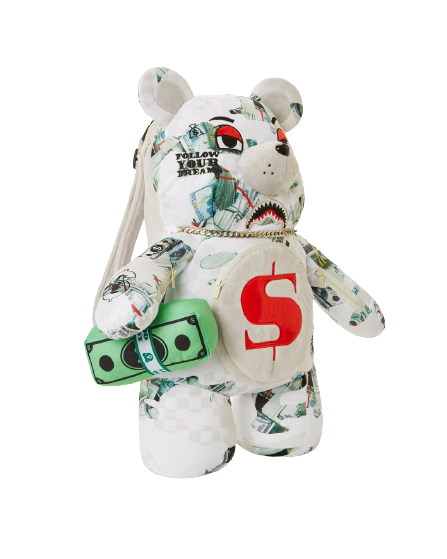 Sprayground Powder 3AM Money Bear Bag