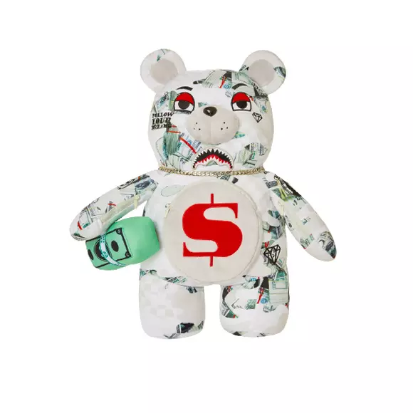 Sprayground, Bags, Night Night Money Bear Teddybear Backpack