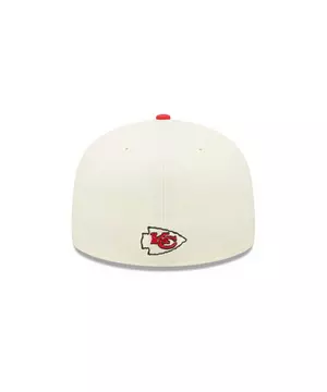 Men's New Era Cream Kansas City Chiefs Retro 59FIFTY Fitted Hat