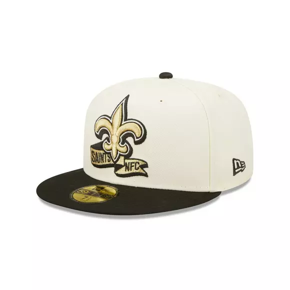 New Era New Orleans Saints Sideline Off White 59FIFTY Fitted