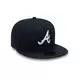 New Era Atlanta Braves Swirl Energy 59FIFTY Fitted Hat - NAVY Thumbnail View 2