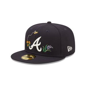 New Era Atlanta Braves Identity 59FIFTY Fitted Hat - Hibbett