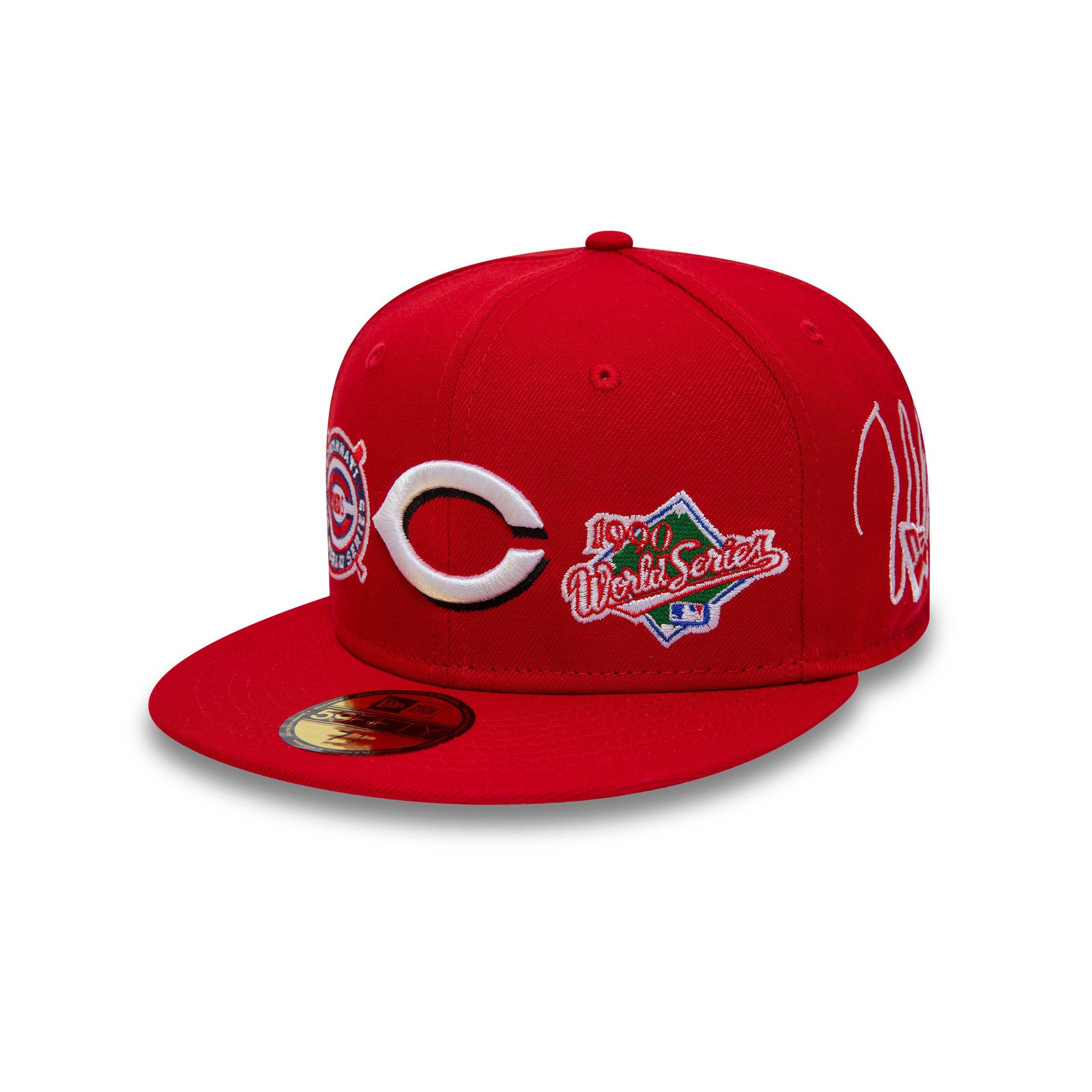 Cincinnati Reds New Era Black 2023 City Connect 59FIFTY Fitted Hat, 7 3/4 / Black