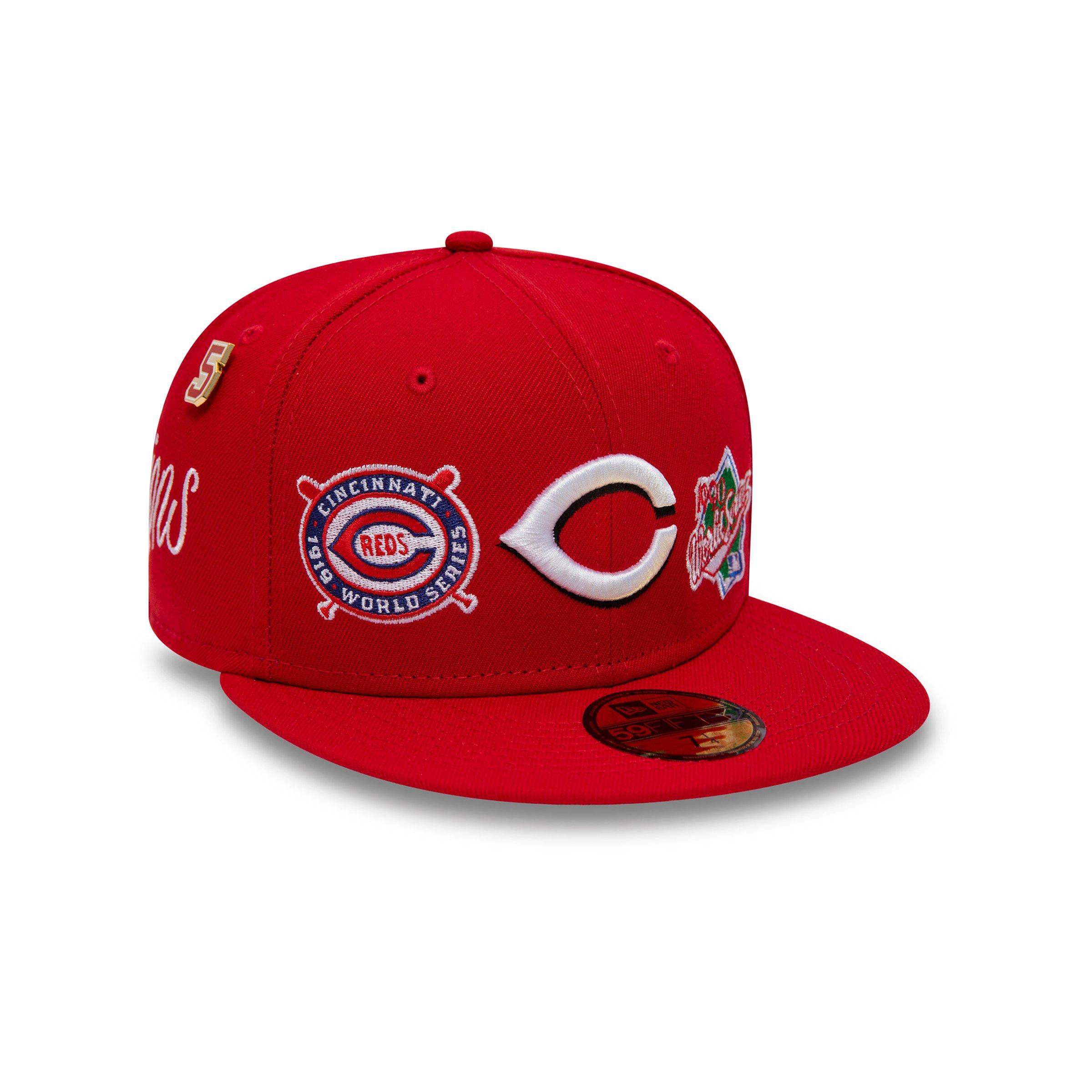 New Era Cincinnati Reds Historic Champs 59FIFTY Fitted Hat - Hibbett