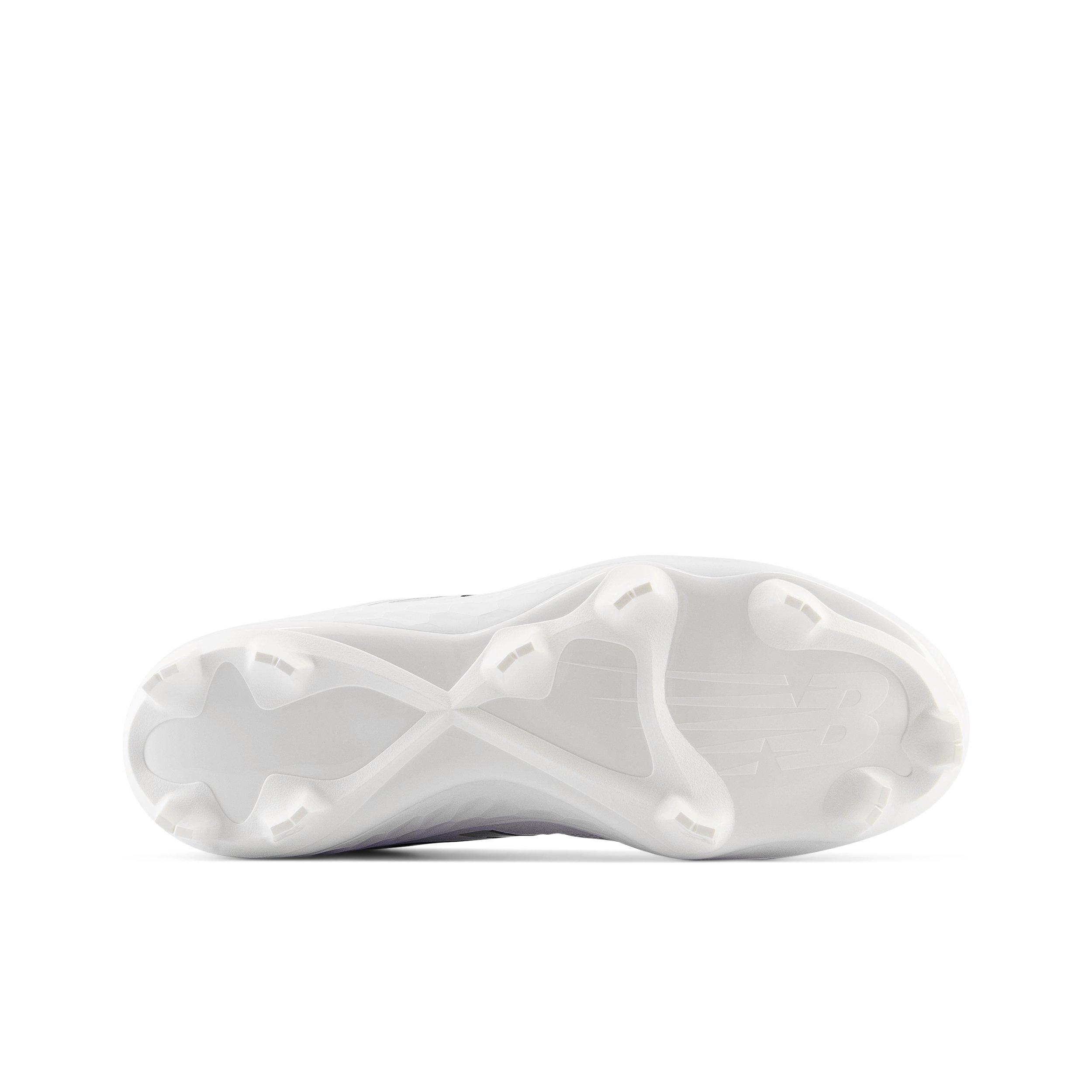 New Balance 3000 v6 Molded "White/Black" Men's Baseball Cleat - WHITE/BLACK Thumbnail View 4