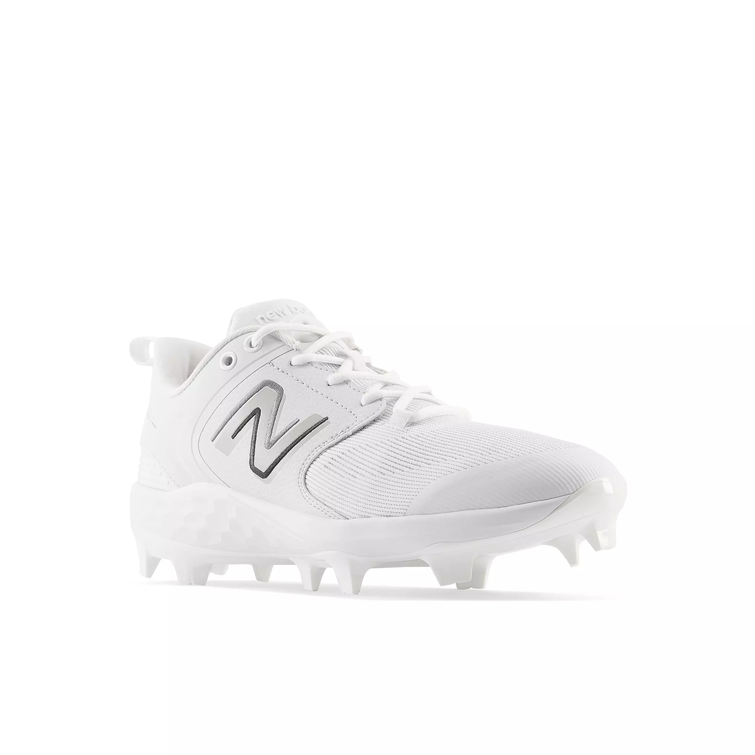New Balance 3000 v6 Molded "White/Black" Men's Baseball Cleat - WHITE/BLACK