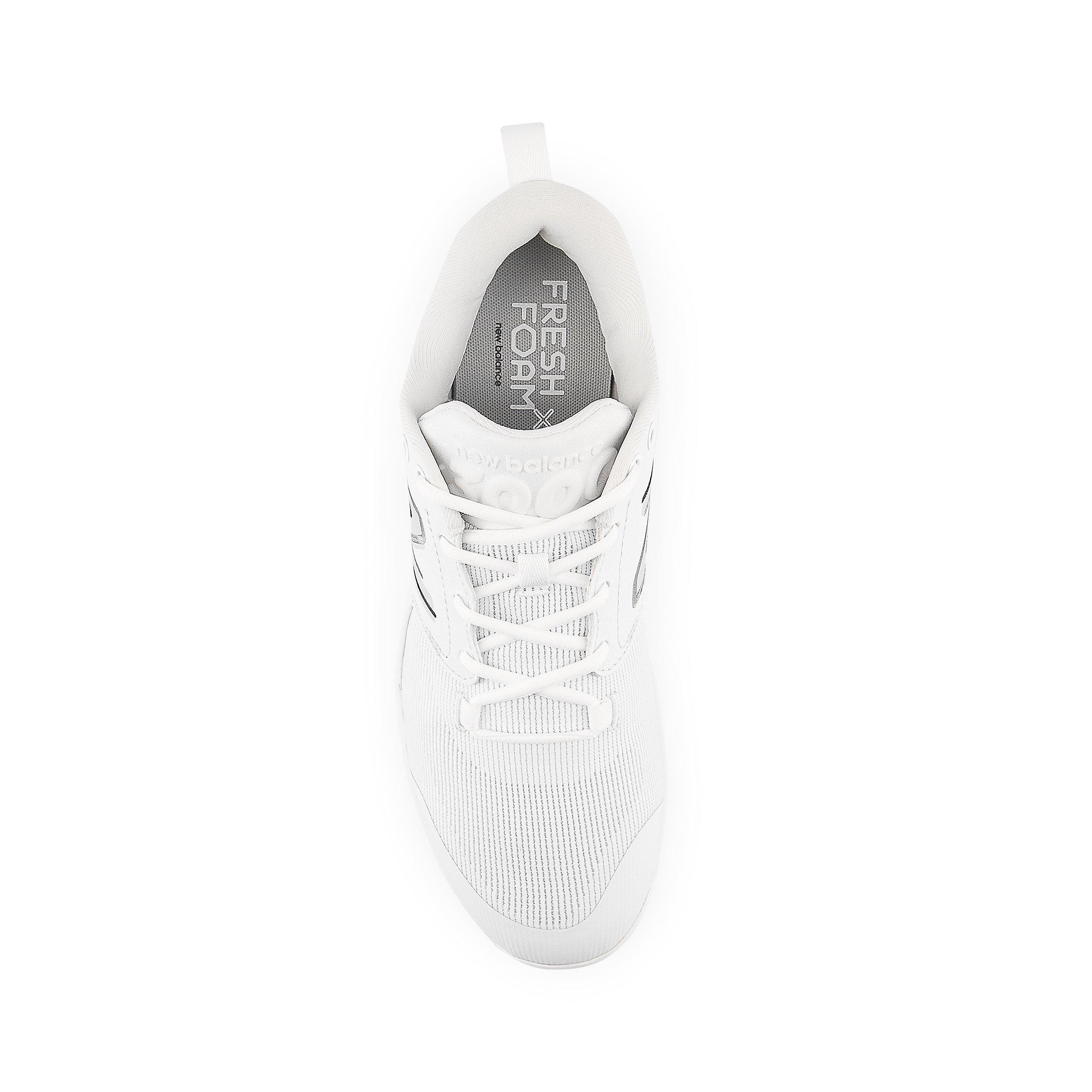 New Balance 3000 v6 Molded "White/Black" Men's Baseball Cleat - WHITE/BLACK Thumbnail View 3