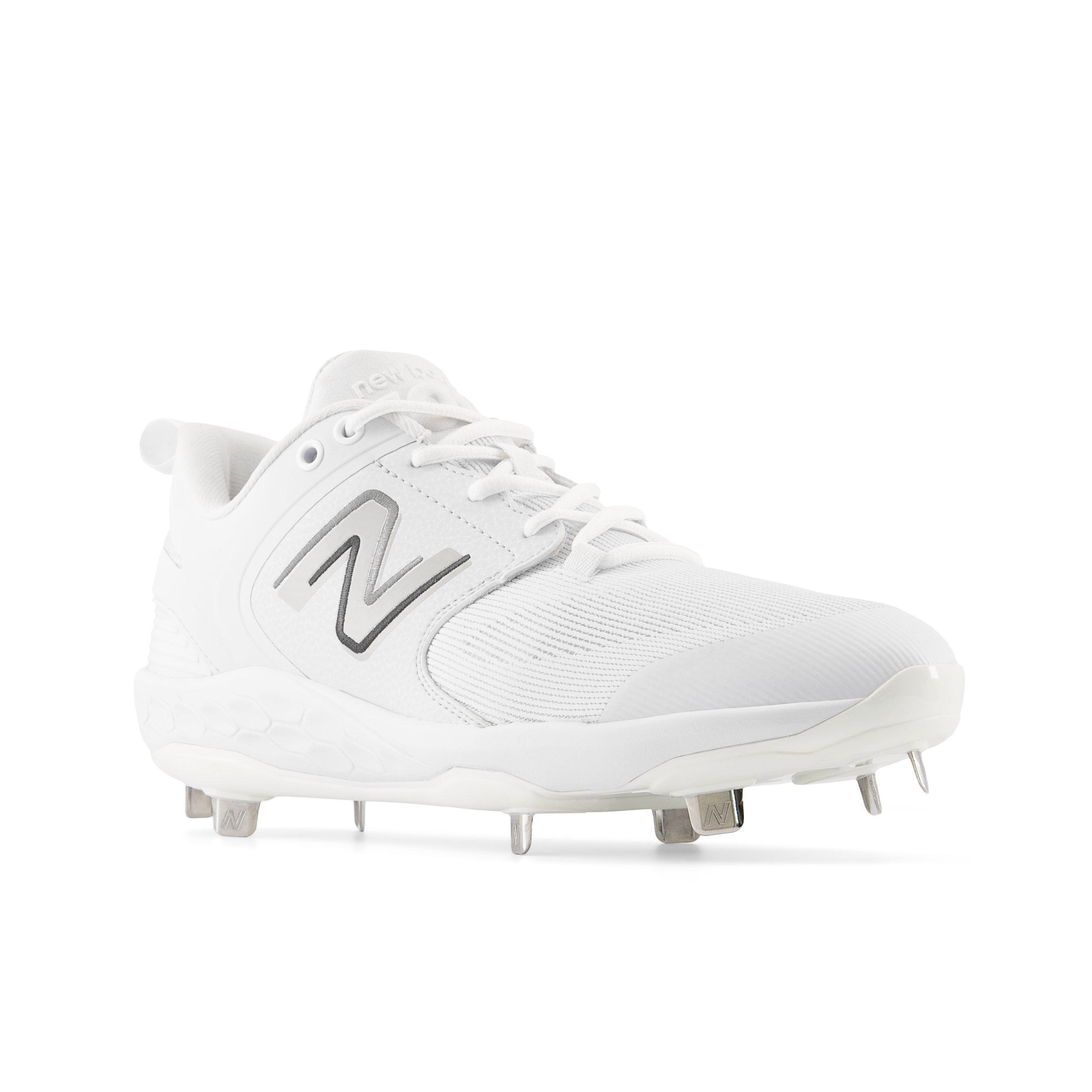 New Balance Men's Fresh Foam 3000V6 Low Molded Baseball Cleats Light Blue/White  Medium 9.5 9.5 Medium US/Light Blue