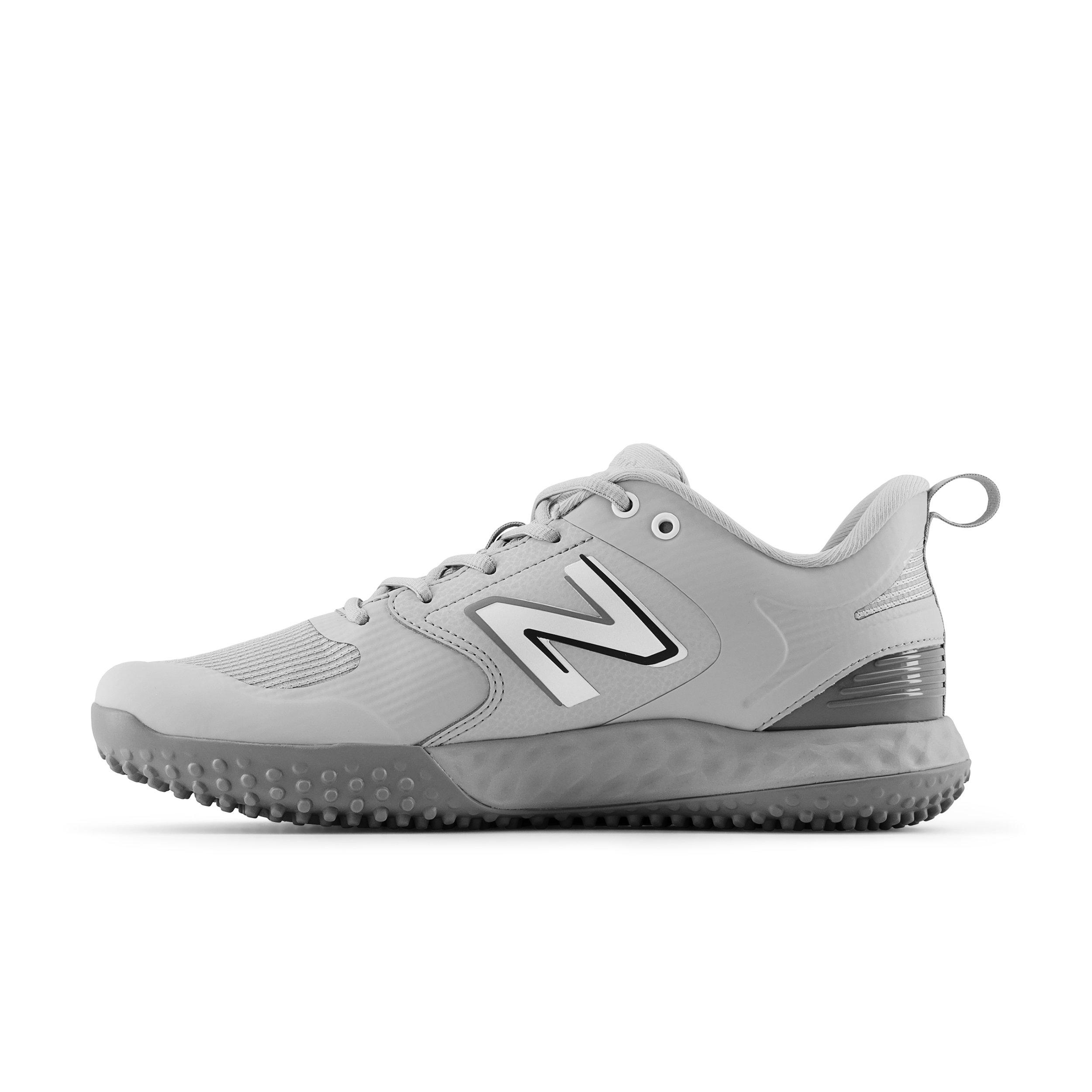 New Balance L300G5 Grey/White Men's Baseball Cleats - Hibbett