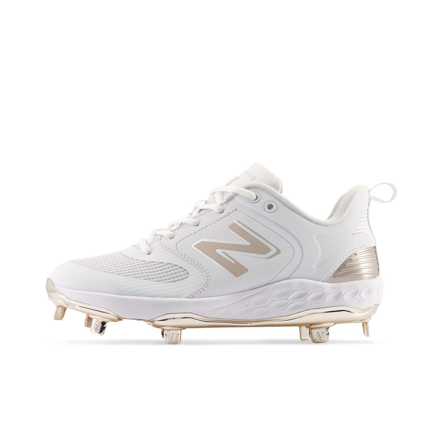 New balance cheap gold softball cleats