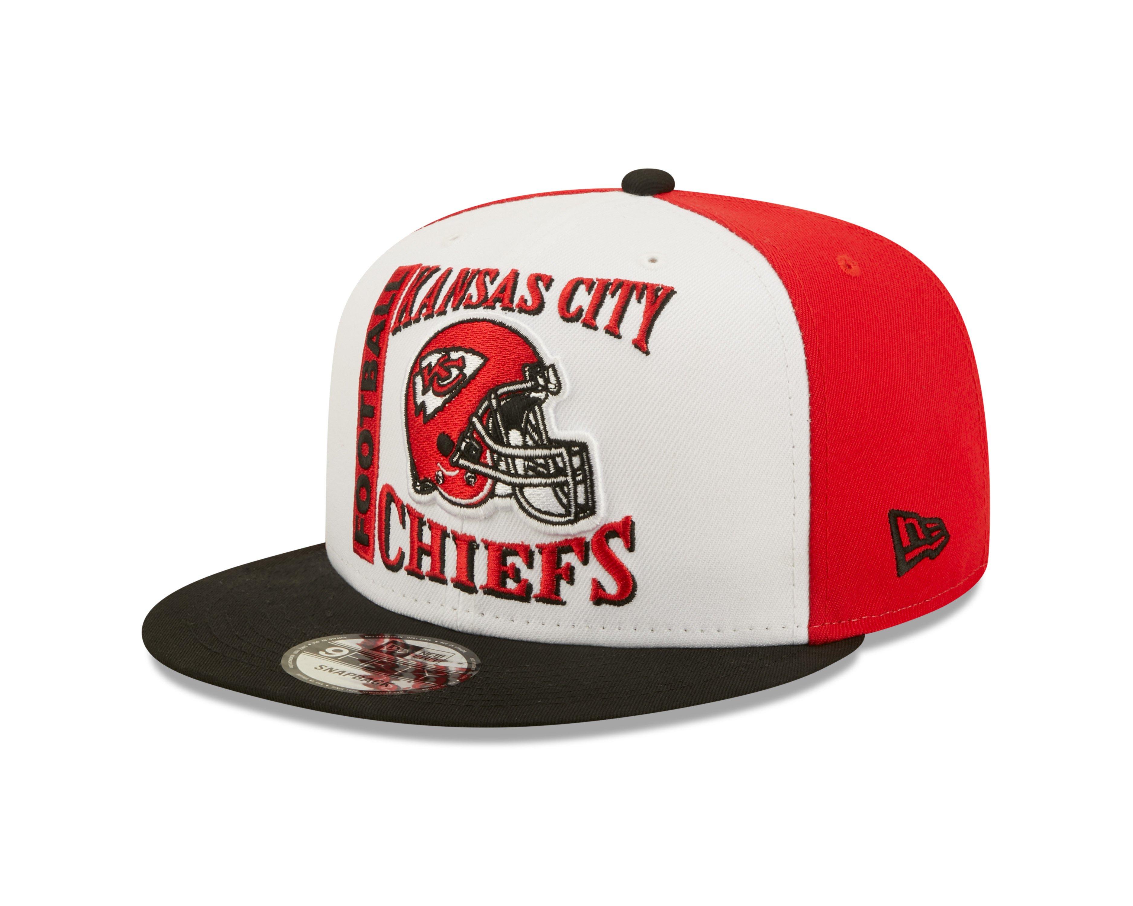 Kansas City Chiefs New Era Retro Beachin 9FIFTY Snapback Hat Men&