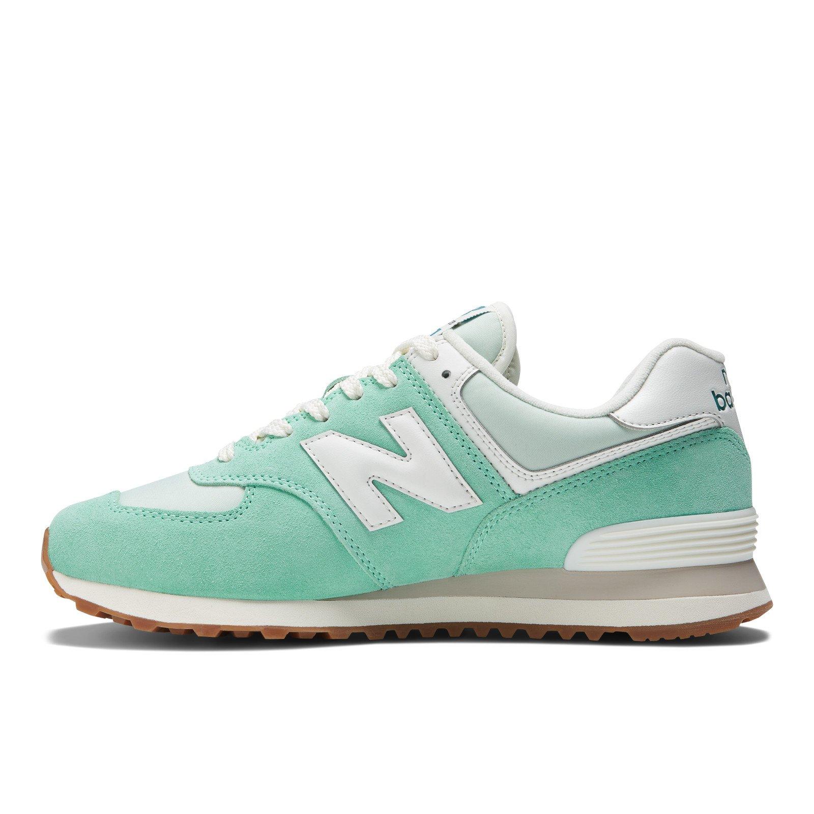 Teal new balance sale