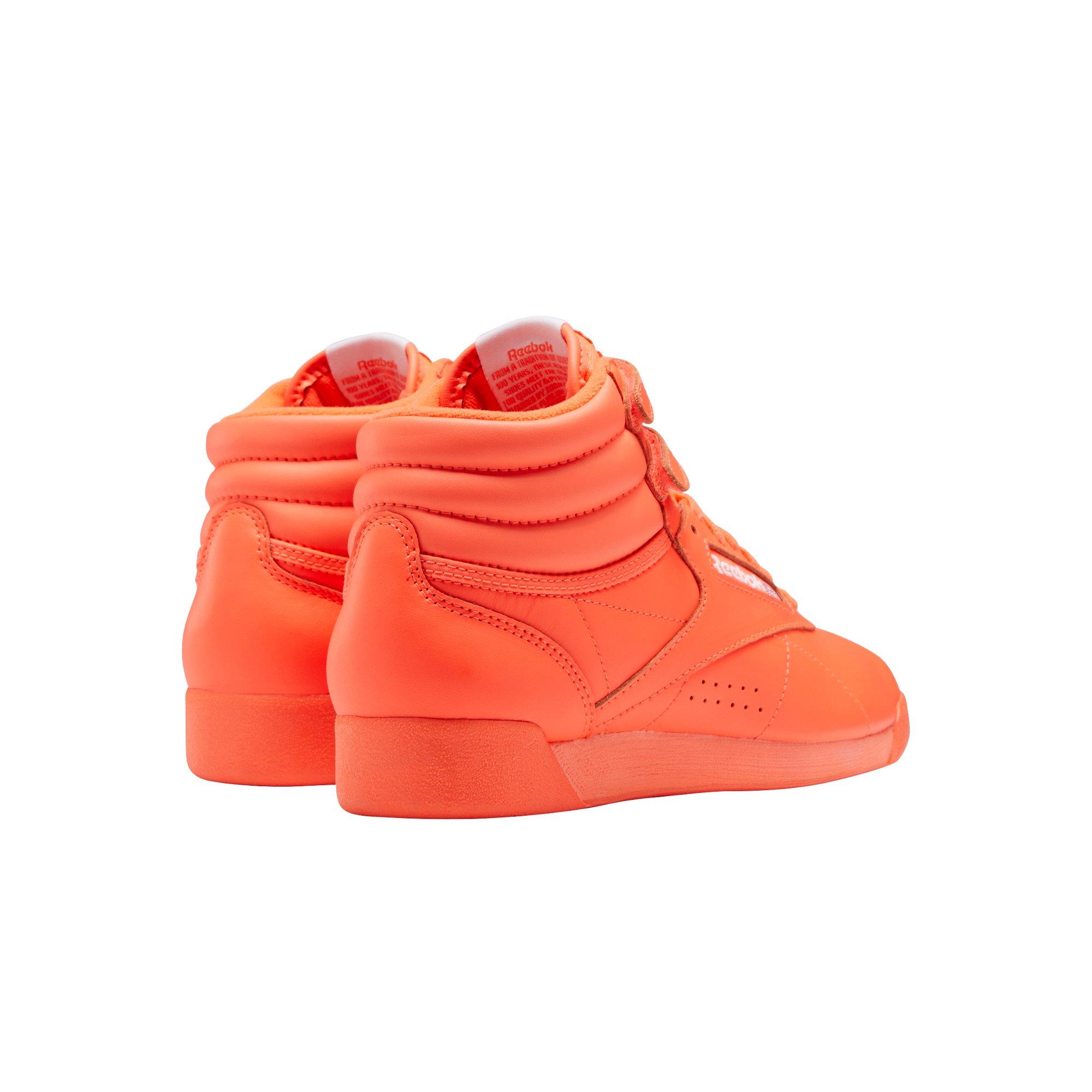 Reebok high best sale tops 80s orange