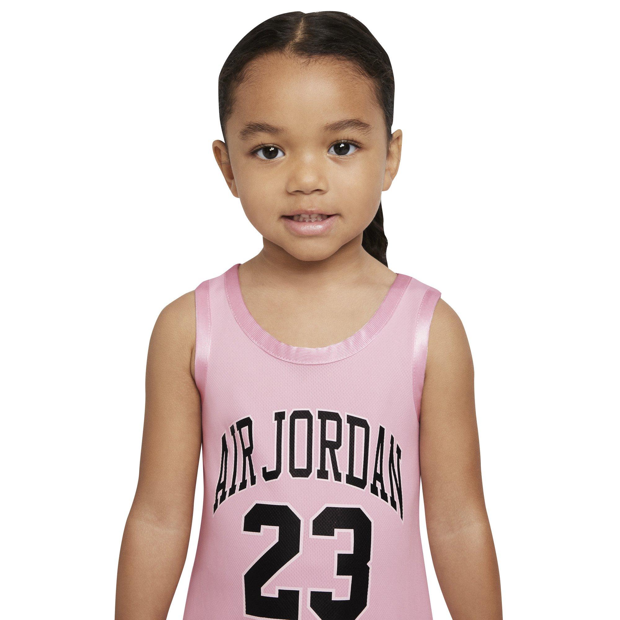 Jordan Toddler Girls' Jersey Dress - Pink - PINK Thumbnail View 3