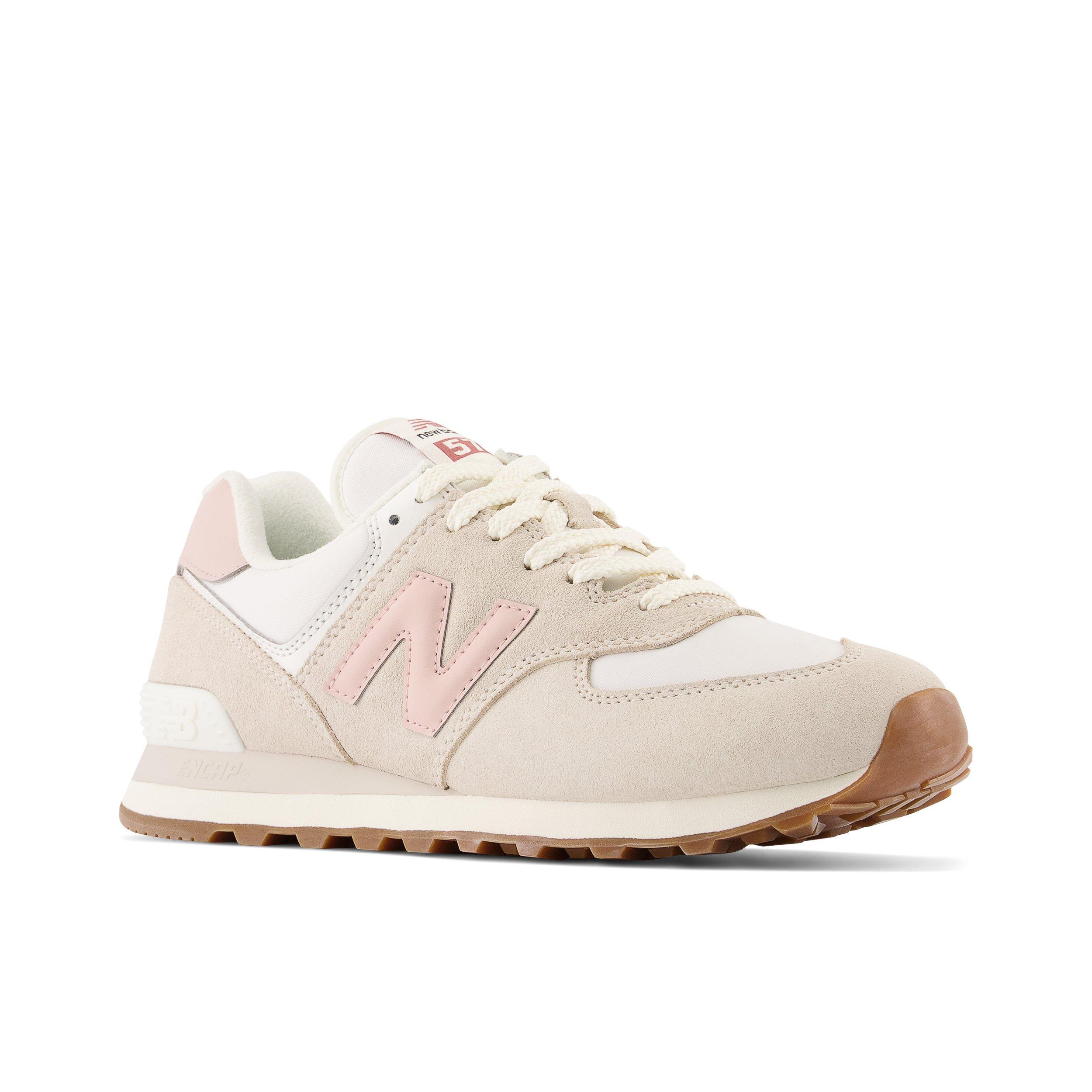New 574 "White/Pink" Unisex Shoe