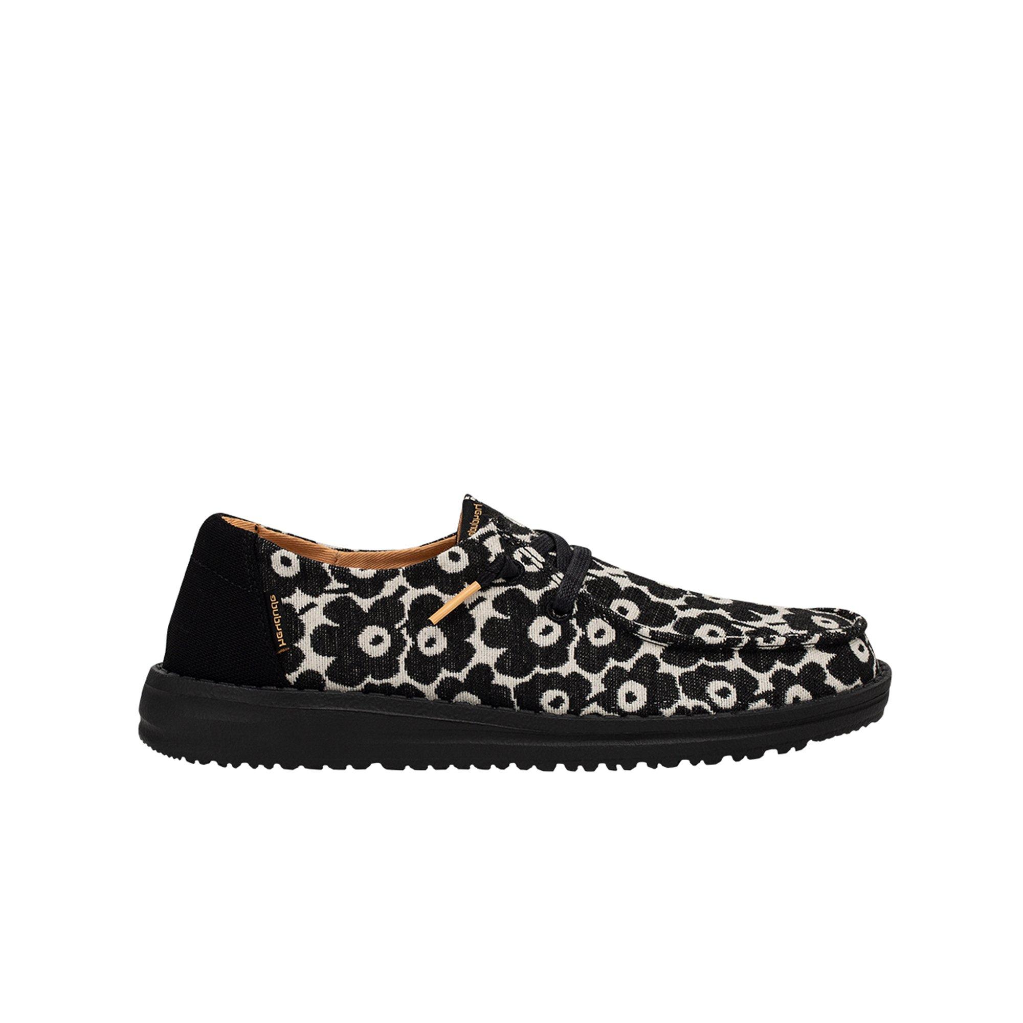 Hey Dude Wendy Women's Linen Shoes - Black, Size 8 for sale online