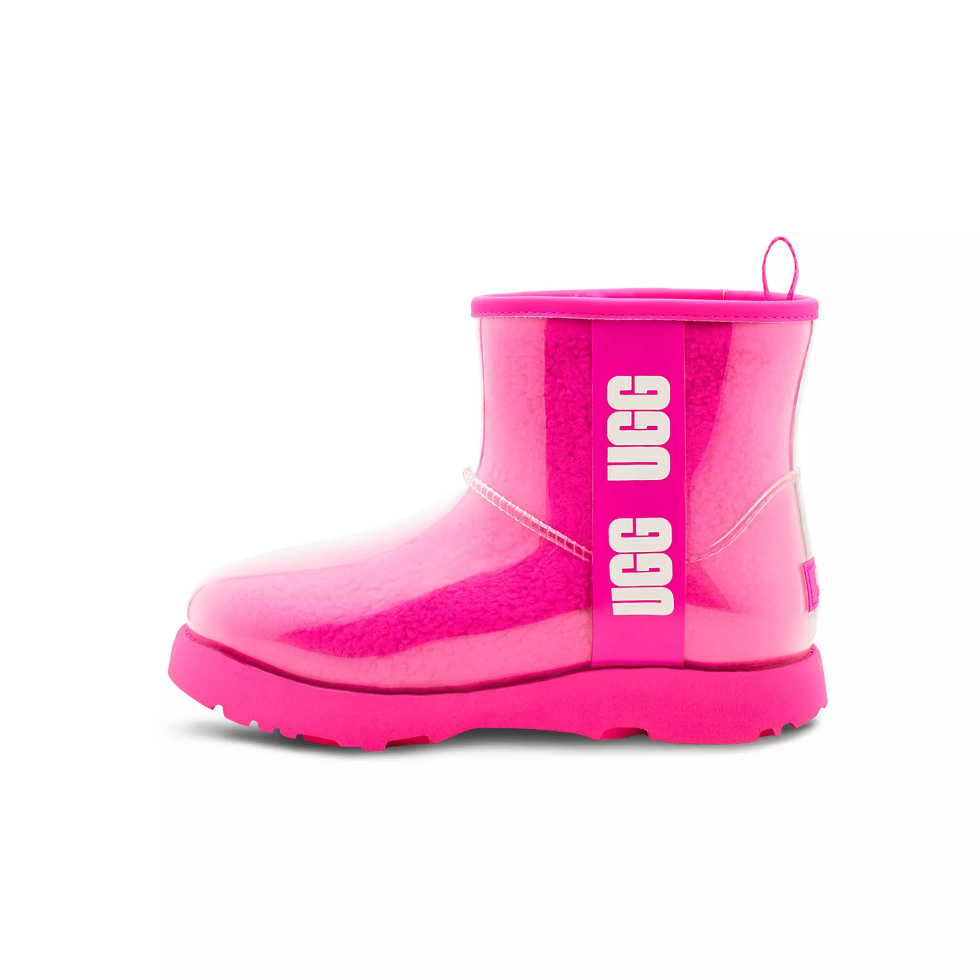 UGG Classic Clear Mini II "Taffy Pink" Grade School Girls' Boot - PINK