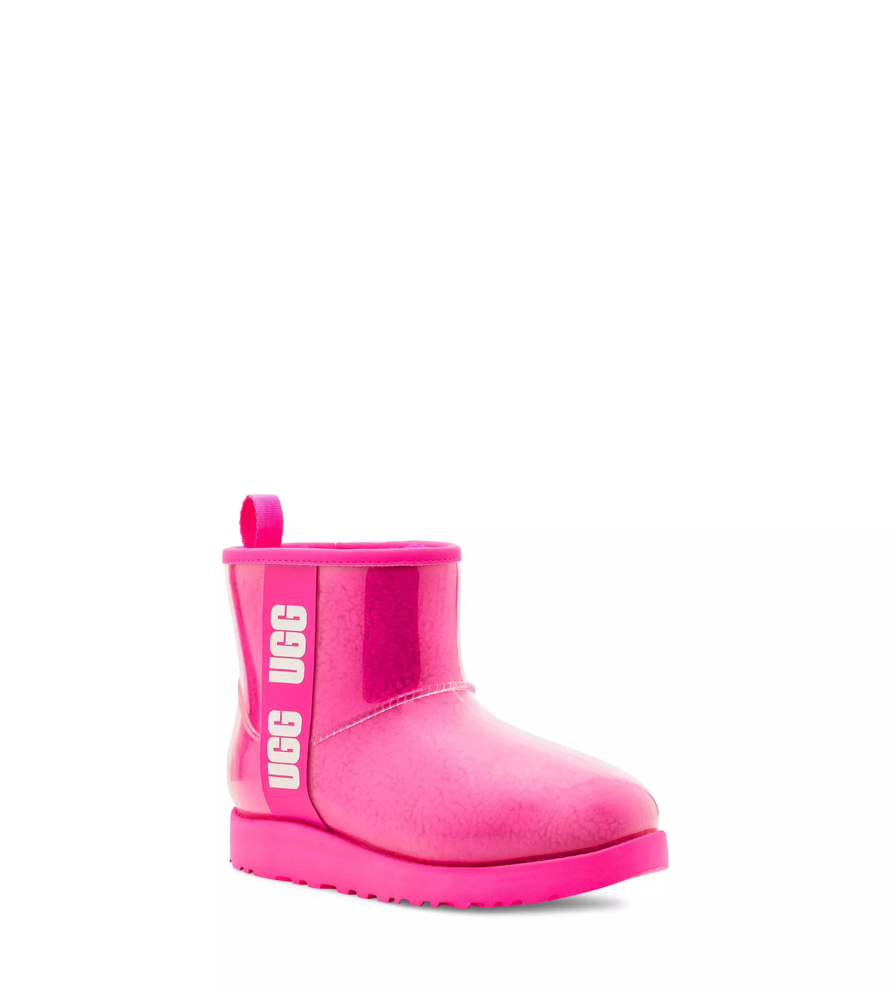 UGG Classic Clear Mini II "Taffy Pink" Grade School Girls' Boot - PINK