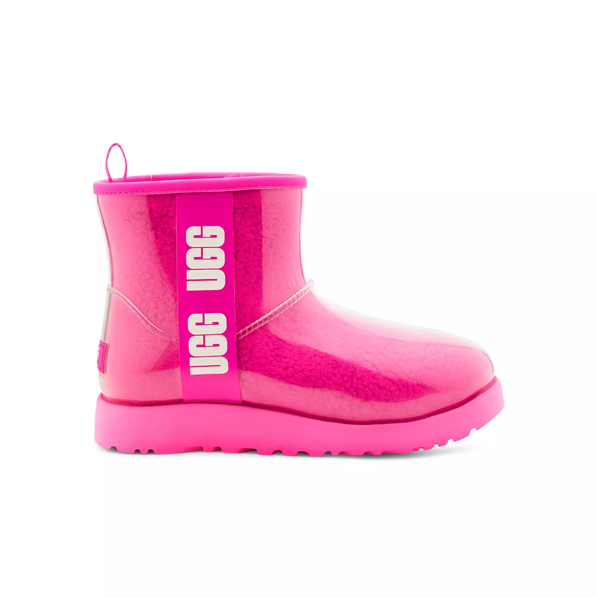 UGG Classic Clear Mini II "Taffy Pink" Grade School Girls' Boot - PINK