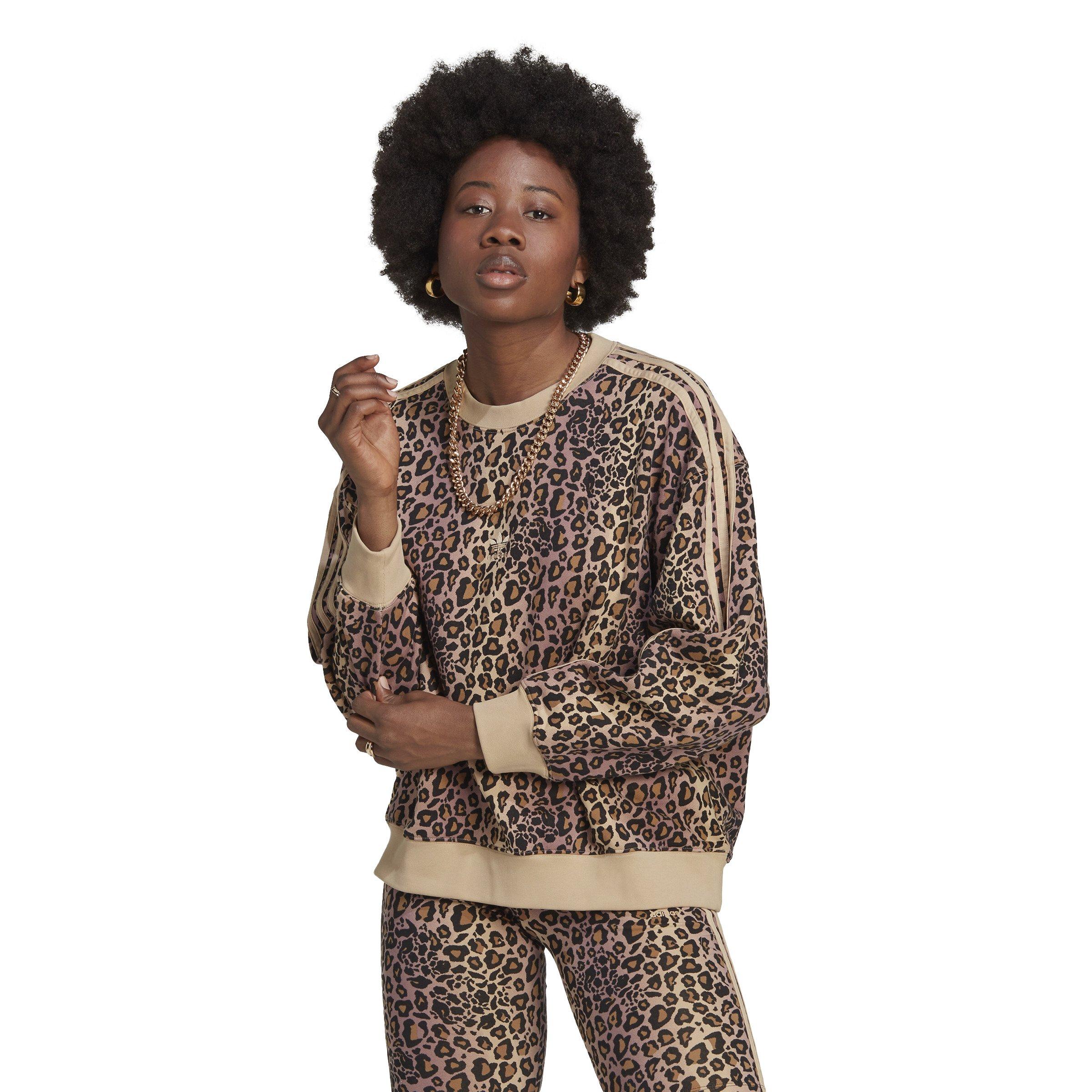 Adidas hot sale cheetah sweatshirt