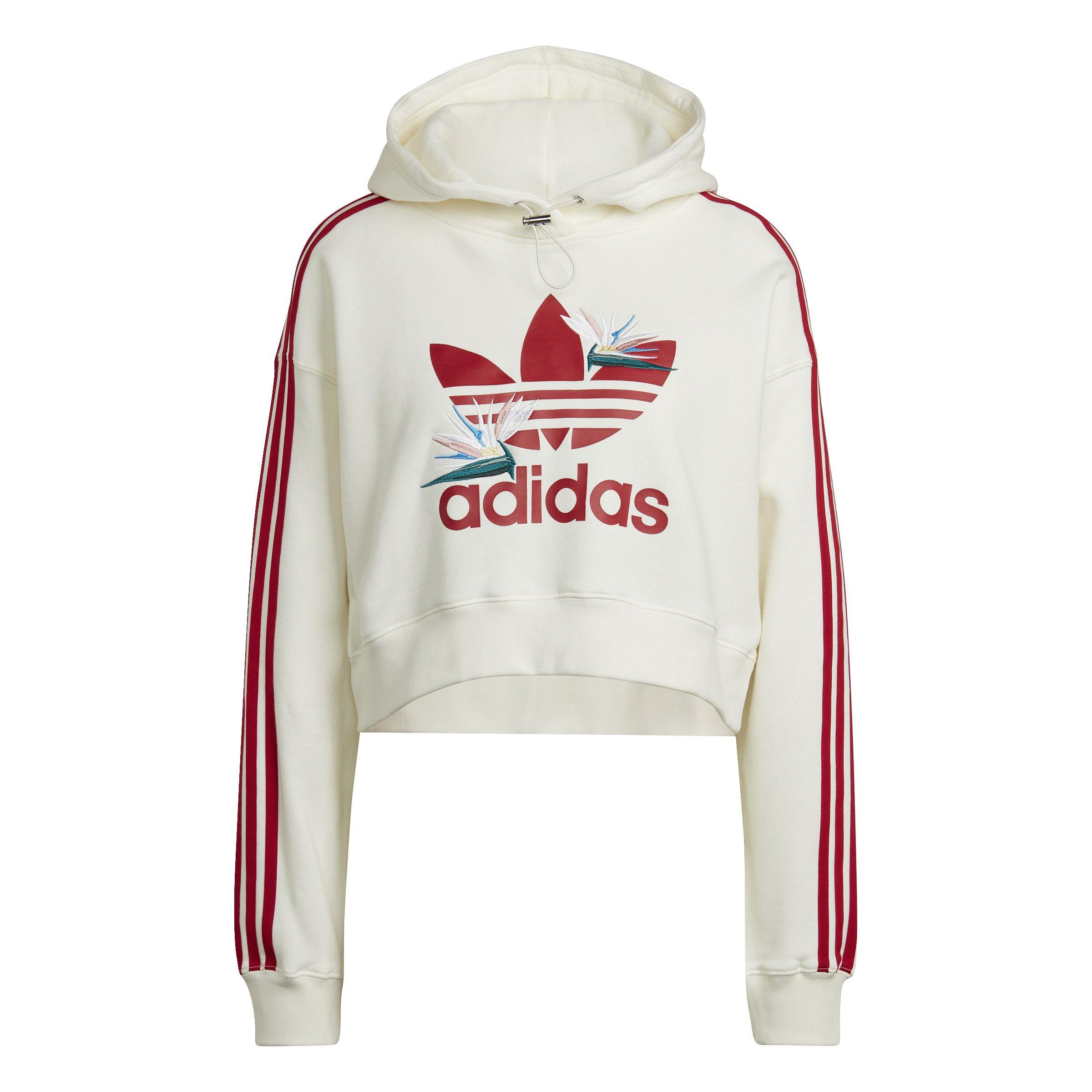 adidas Thebe Magugu Women's Pullover Hoodie-Off-White