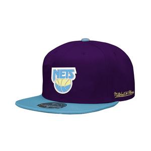 Mitchell & Ness Los Angeles Lakers Snapback Hat Adjustable Cap - Light  (Pastel) Purple/Black/Pink Bottom