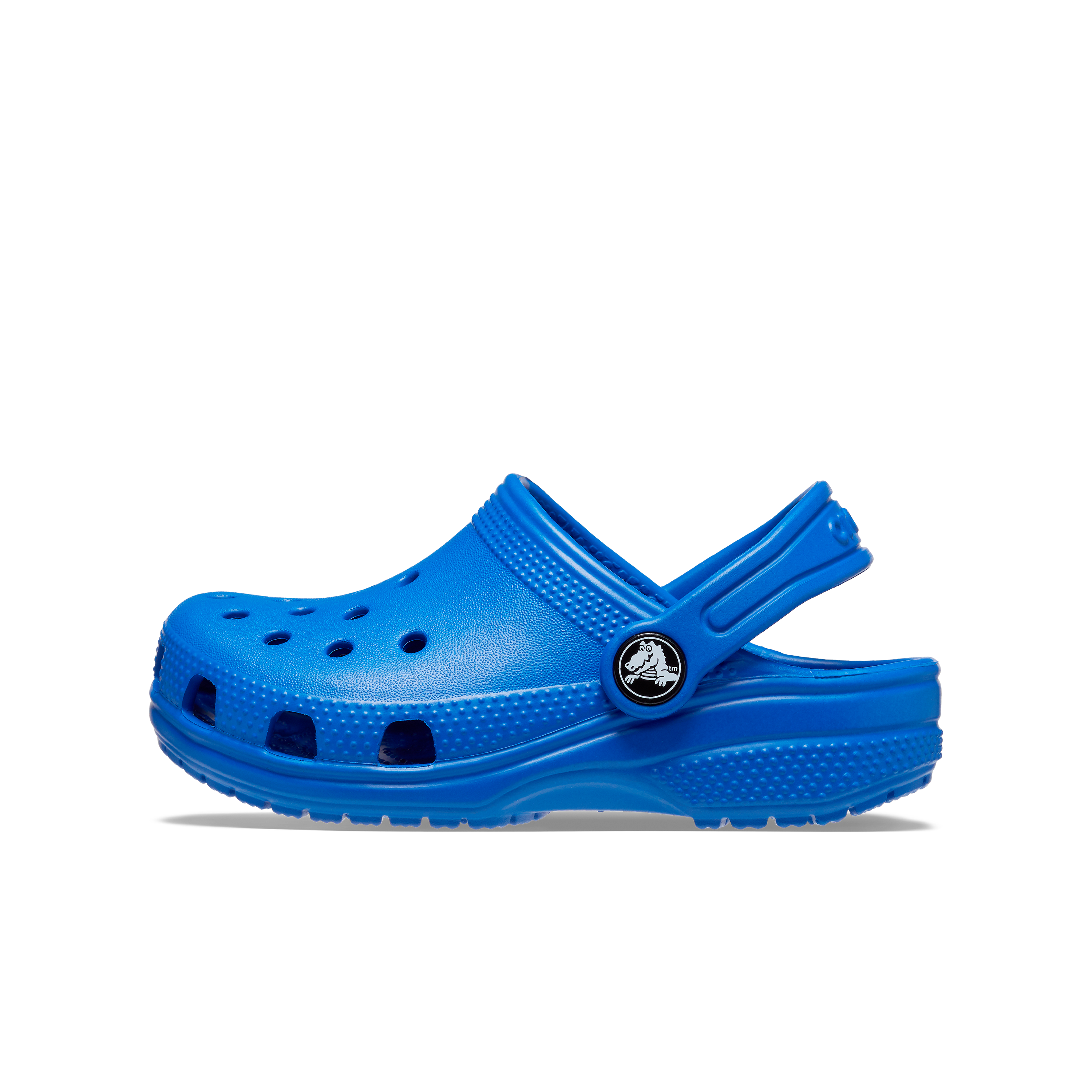 Crocs Classic "Blue Bolt" Grade School Boys' Clog - BLUE Thumbnail View 2